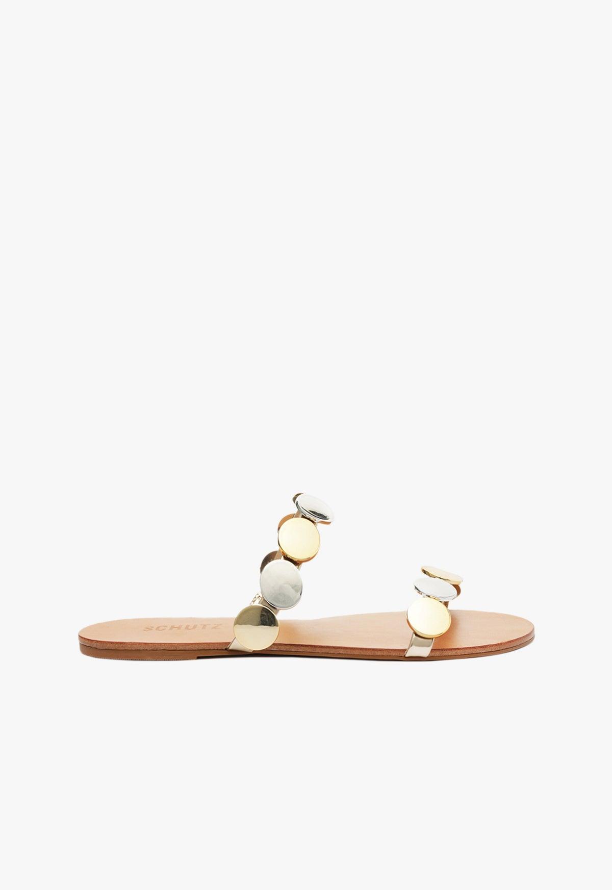 Acacia Platina Leather Sandal Female Product Image