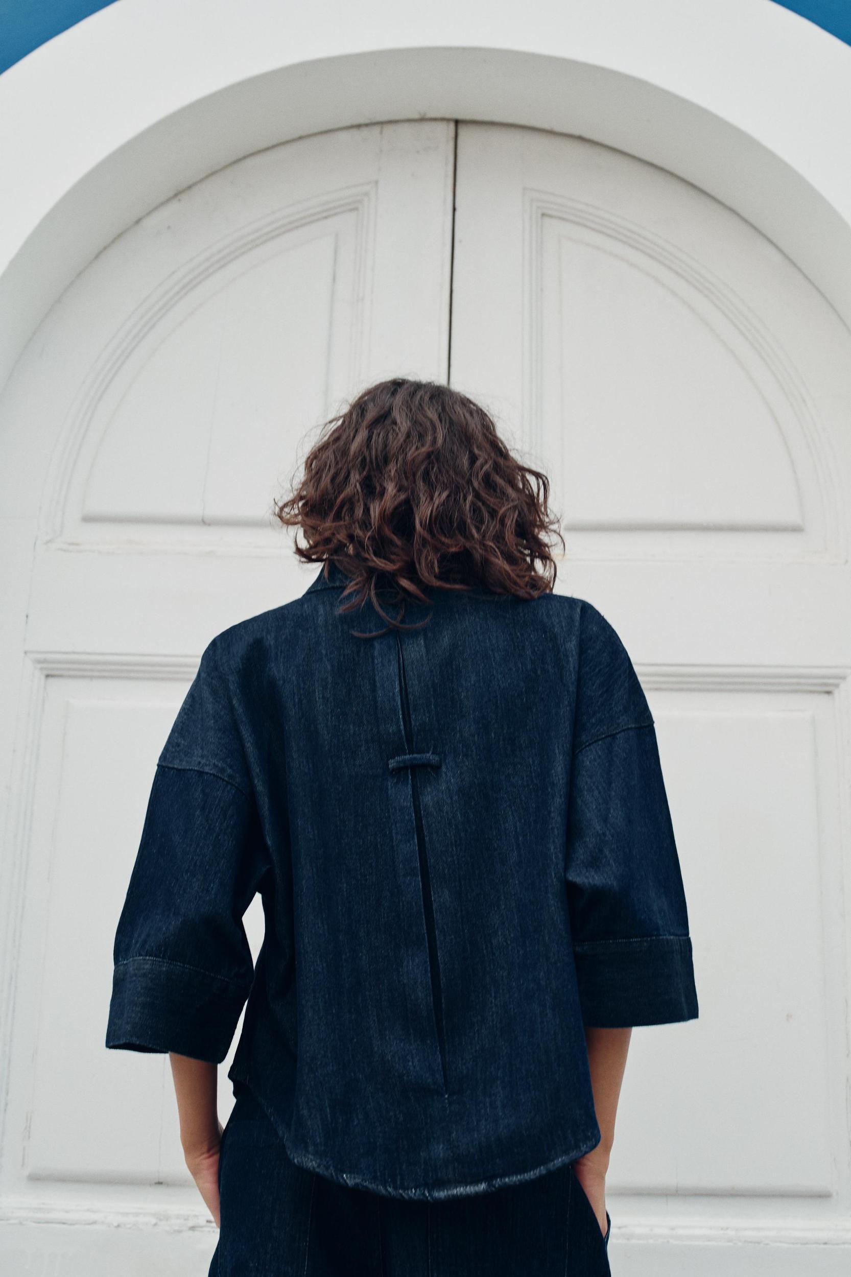 Z1975 HIGH RISE WIDE LEG JEANS Product Image