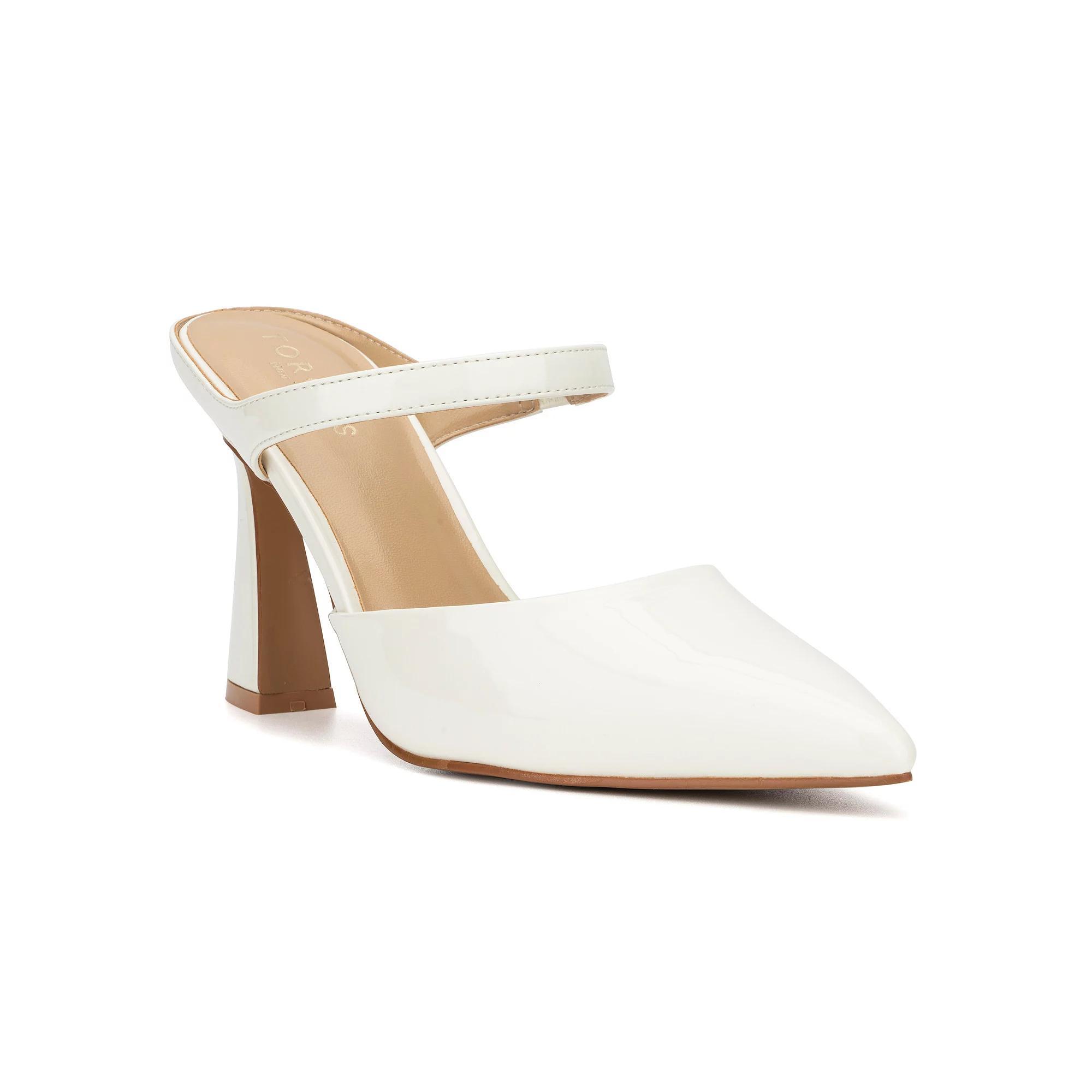 Torgeis Tropical Women's Heels, Size: 11, White Product Image