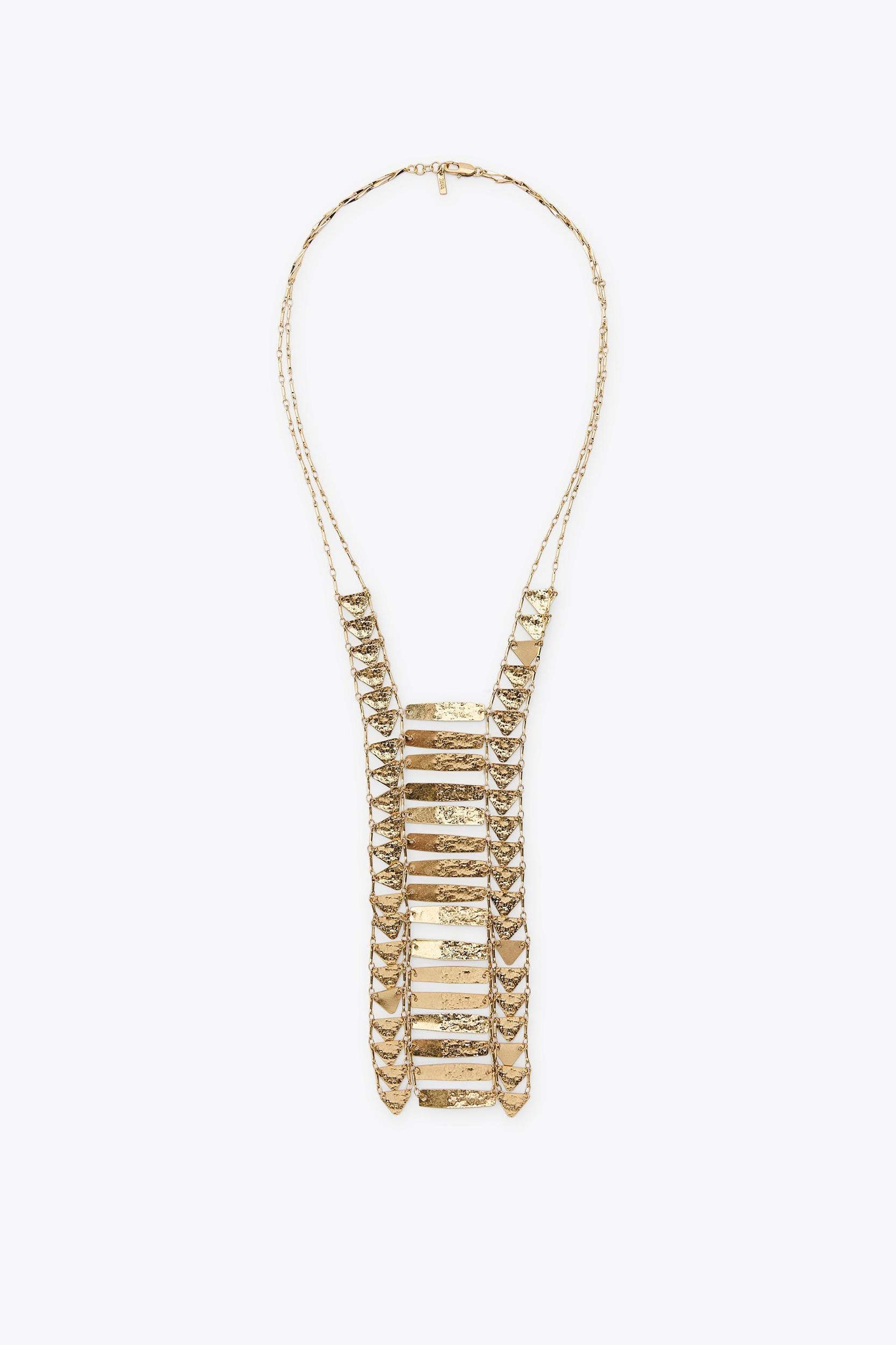 METAL PLATE NECKLACE Product Image