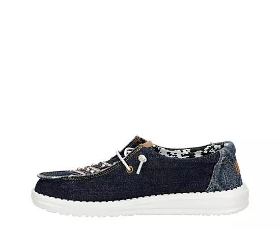 Heydude Womens Wendy Denim Slip On Sneaker Product Image