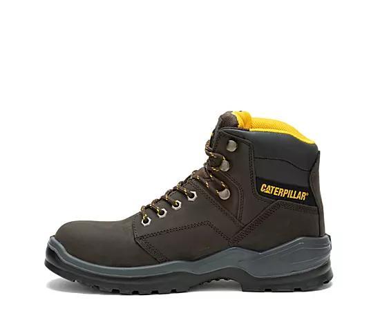Caterpillar Striver Men's Steel Toe Leather Work Boots, Size: 12 Medium, Brown Product Image