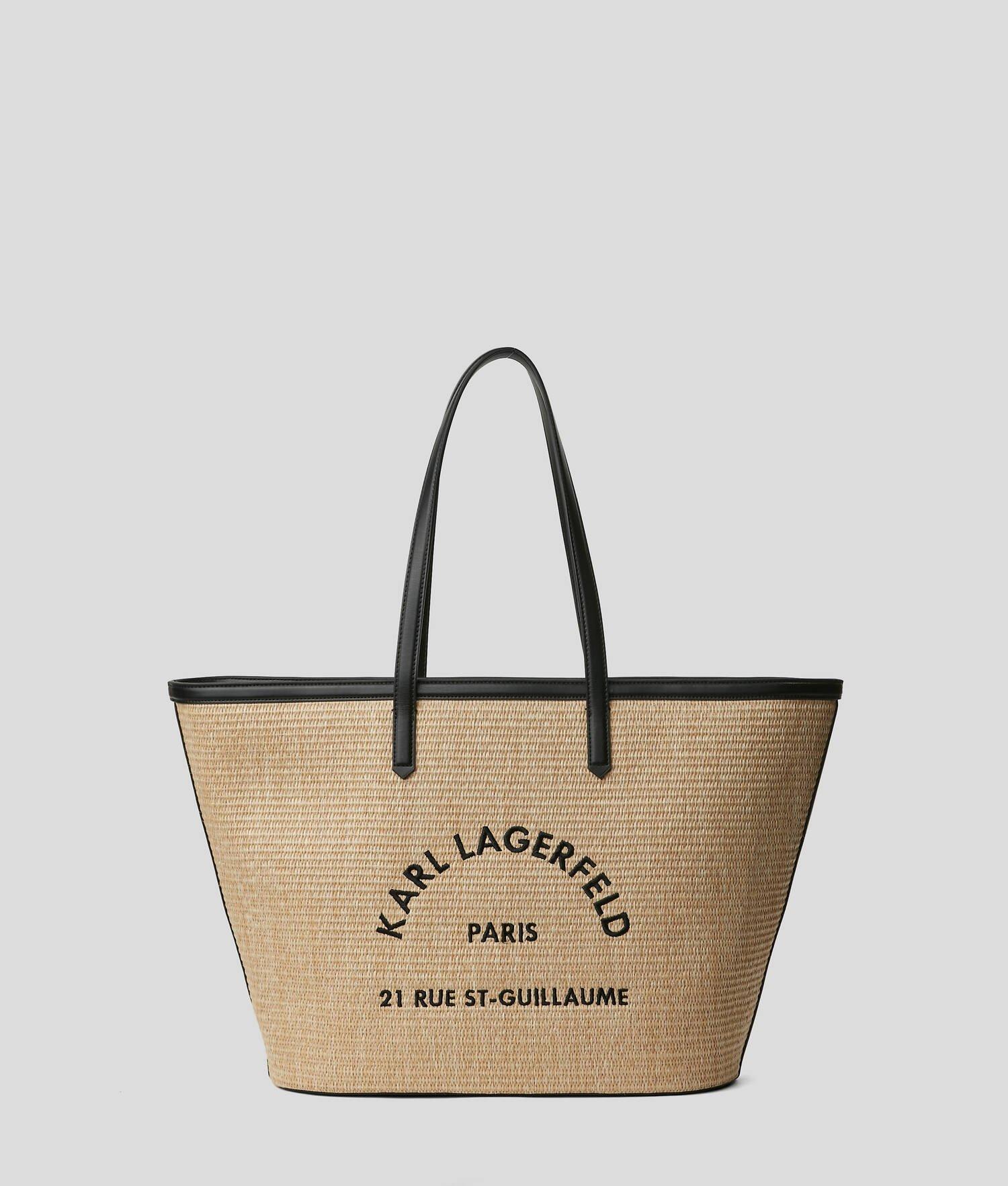 RUE ST-GUILLAUME RAFFIA TOTE BAG Product Image