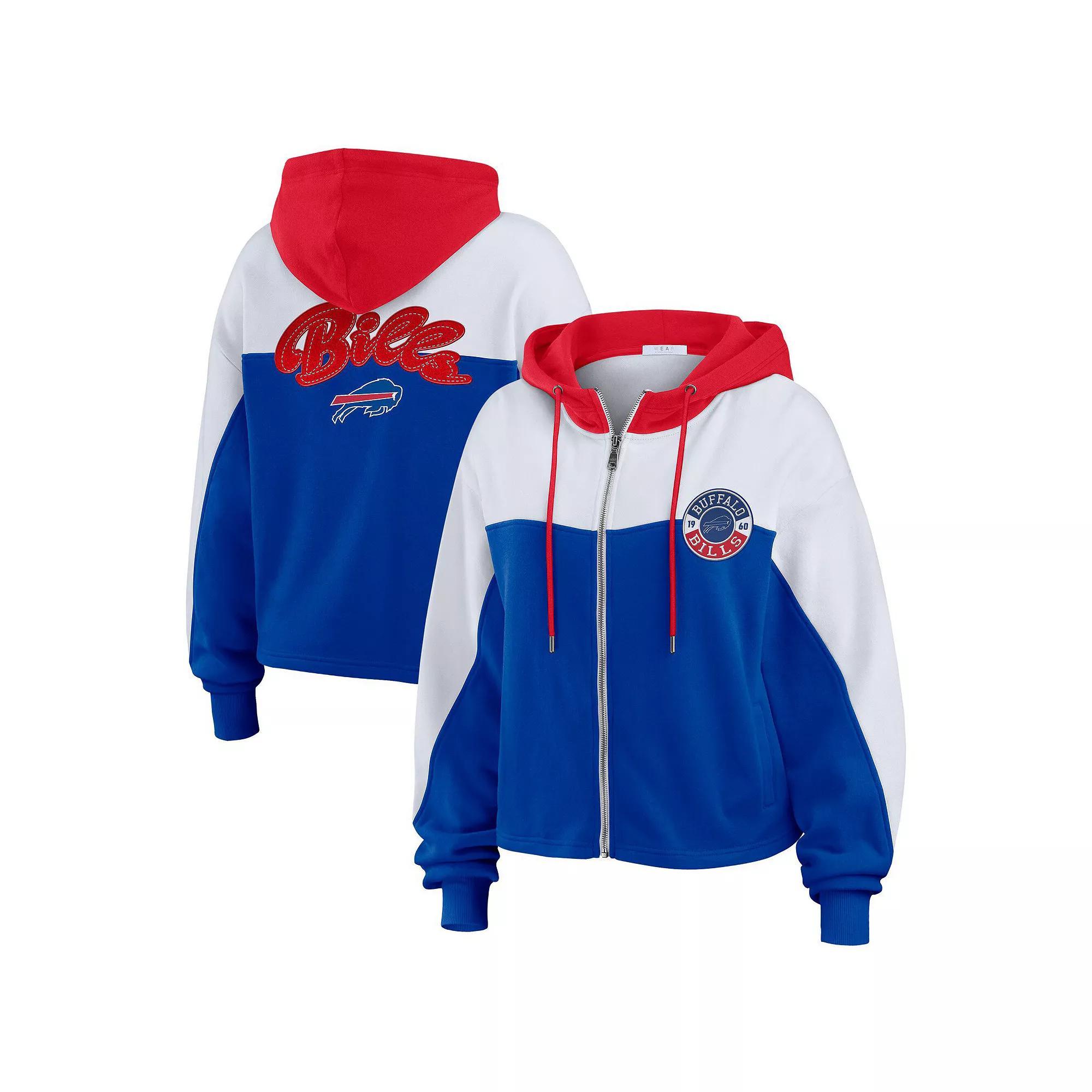 Women's WEAR by Erin Andrews Cardinal USC Trojans Color-Block Full-Zip Hoodie, Size: Medium, Red Product Image