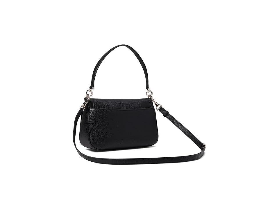 Womens Hudson Pebbled Leather Shoulder Bag Product Image