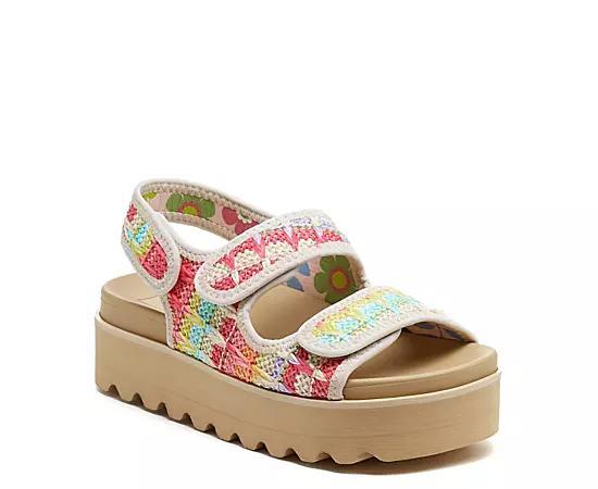 Rocket Dog Balmy Women's Platform Sandals, Size: 11, Pink Team Product Image