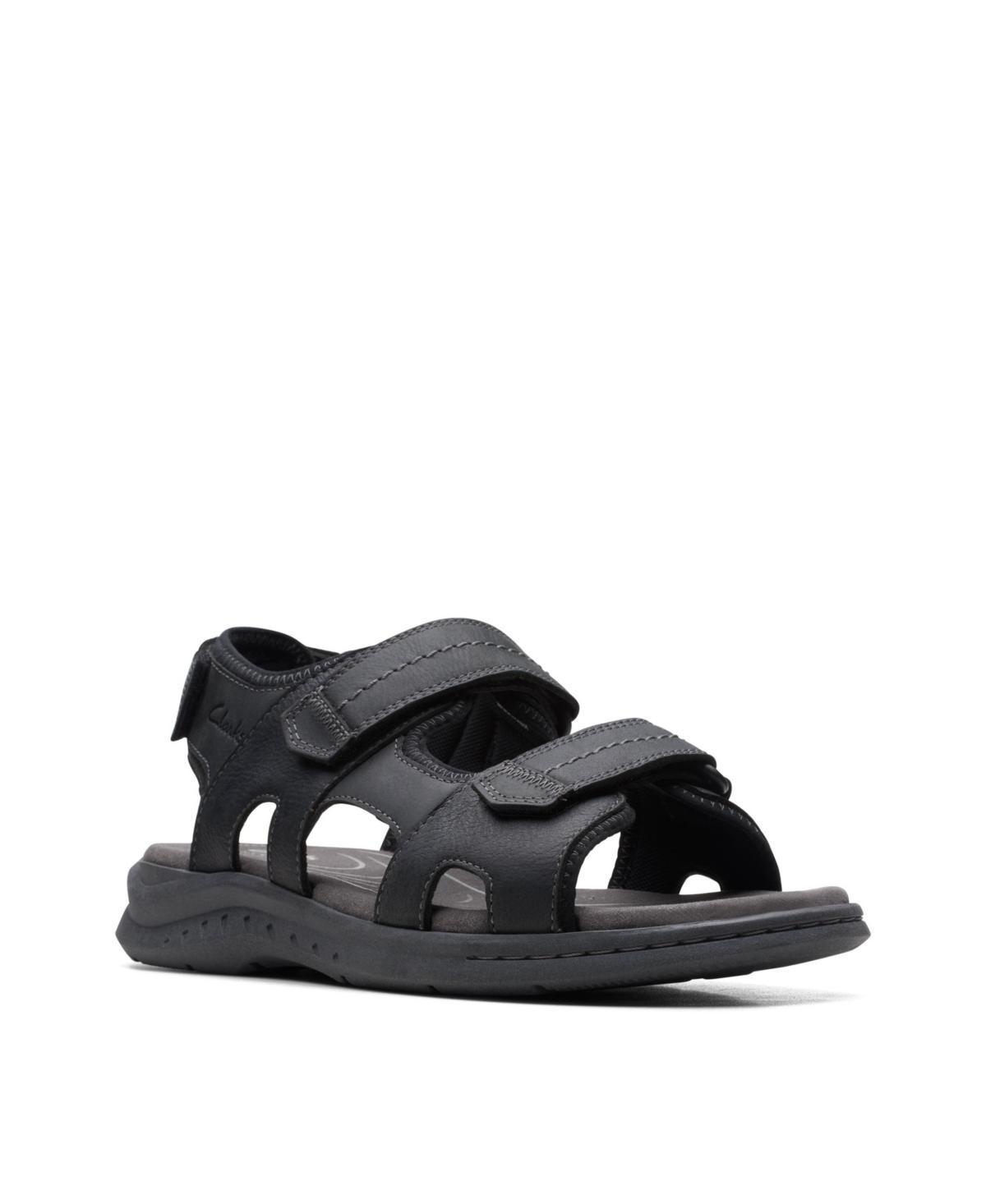 Clarks Walkford Walk Mens Leather Sandals Product Image
