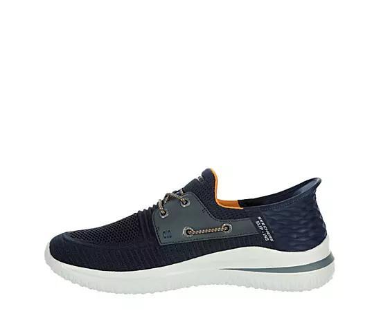 Skechers Mens Delson 3.0 Roth Washable Knit Slip Product Image
