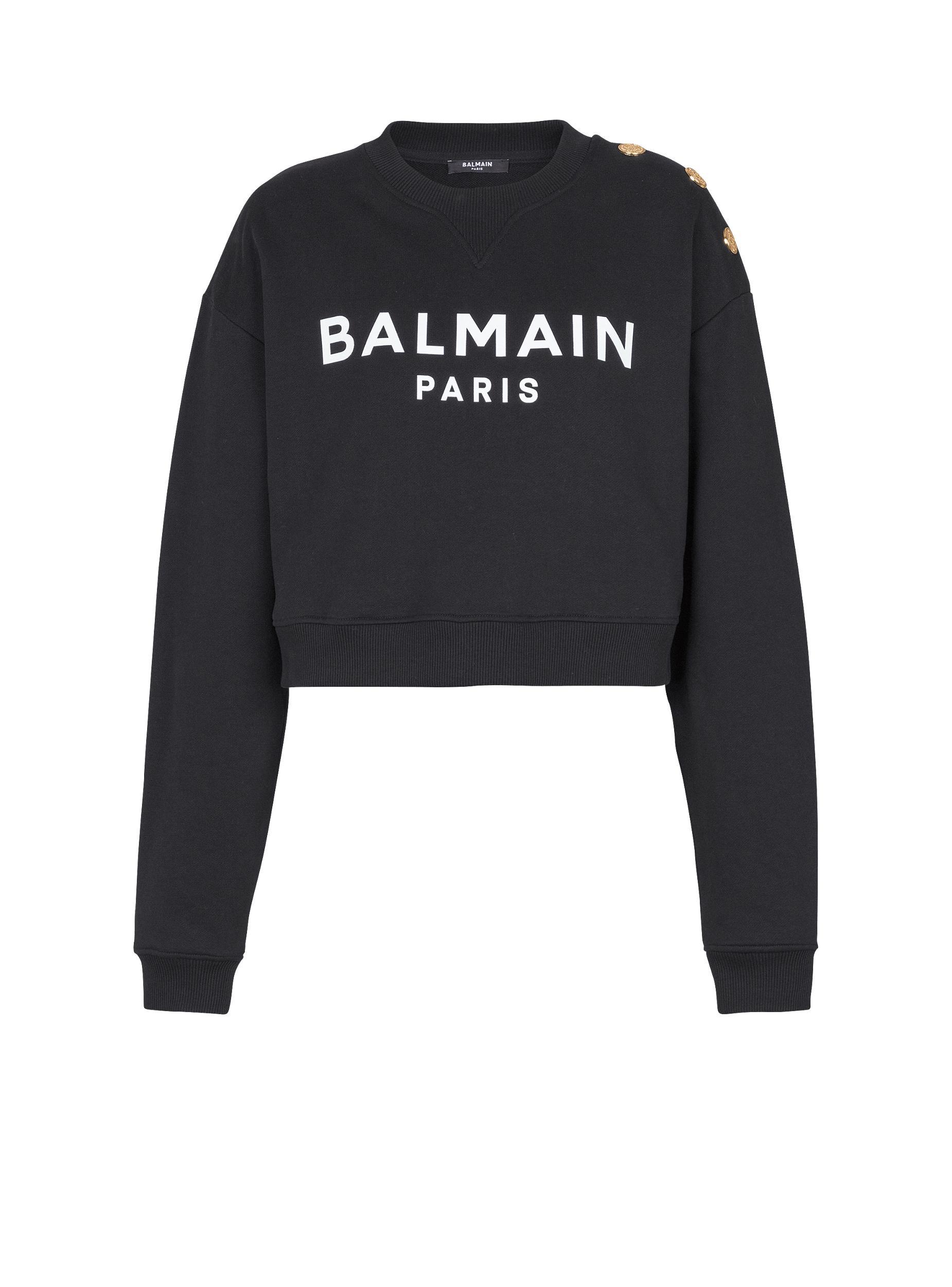 Printed Balmain Paris sweatshirt Product Image