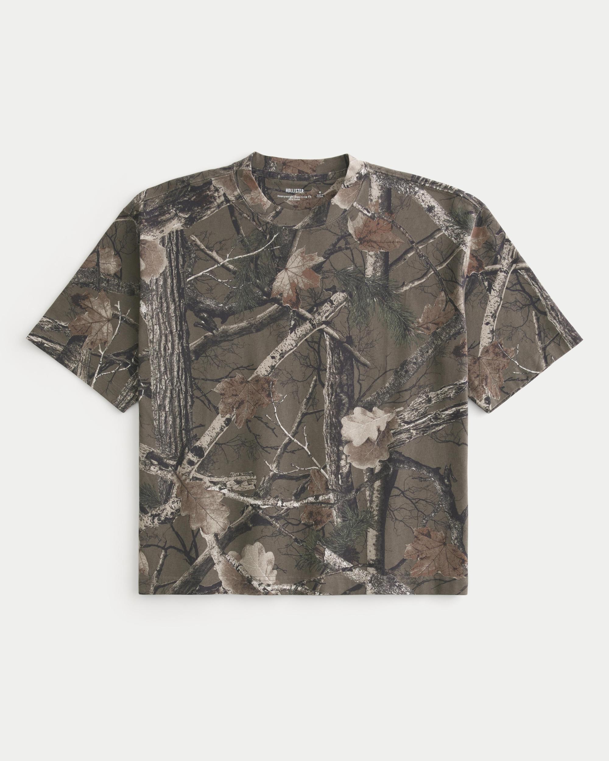 Boxy Heavyweight Crop Crew T-Shirt Product Image