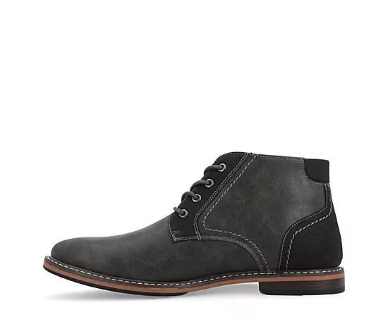 VANCE Franco Men's Plain Toe Chukka Boots, Size: 8.5, Brown Product Image