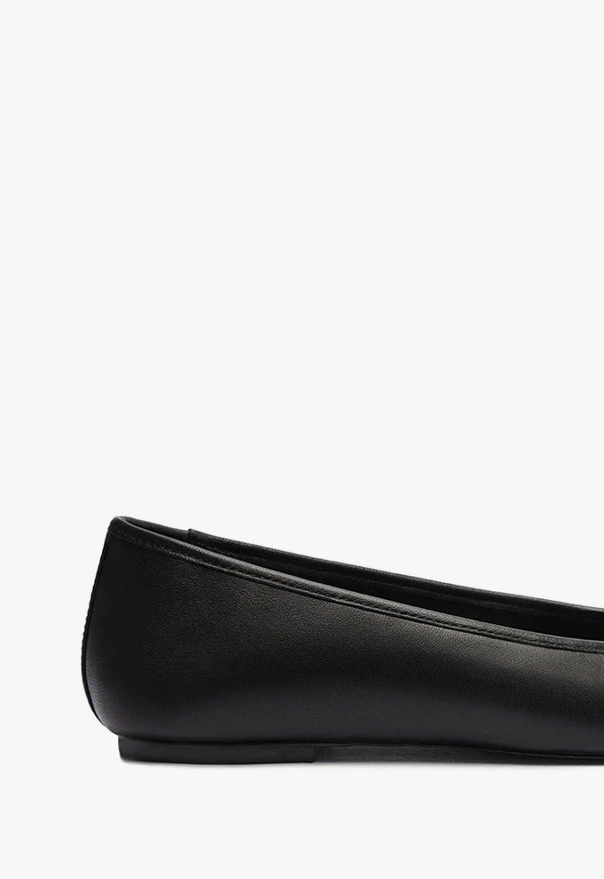 Sae Cap Toe Leather Flat Product Image
