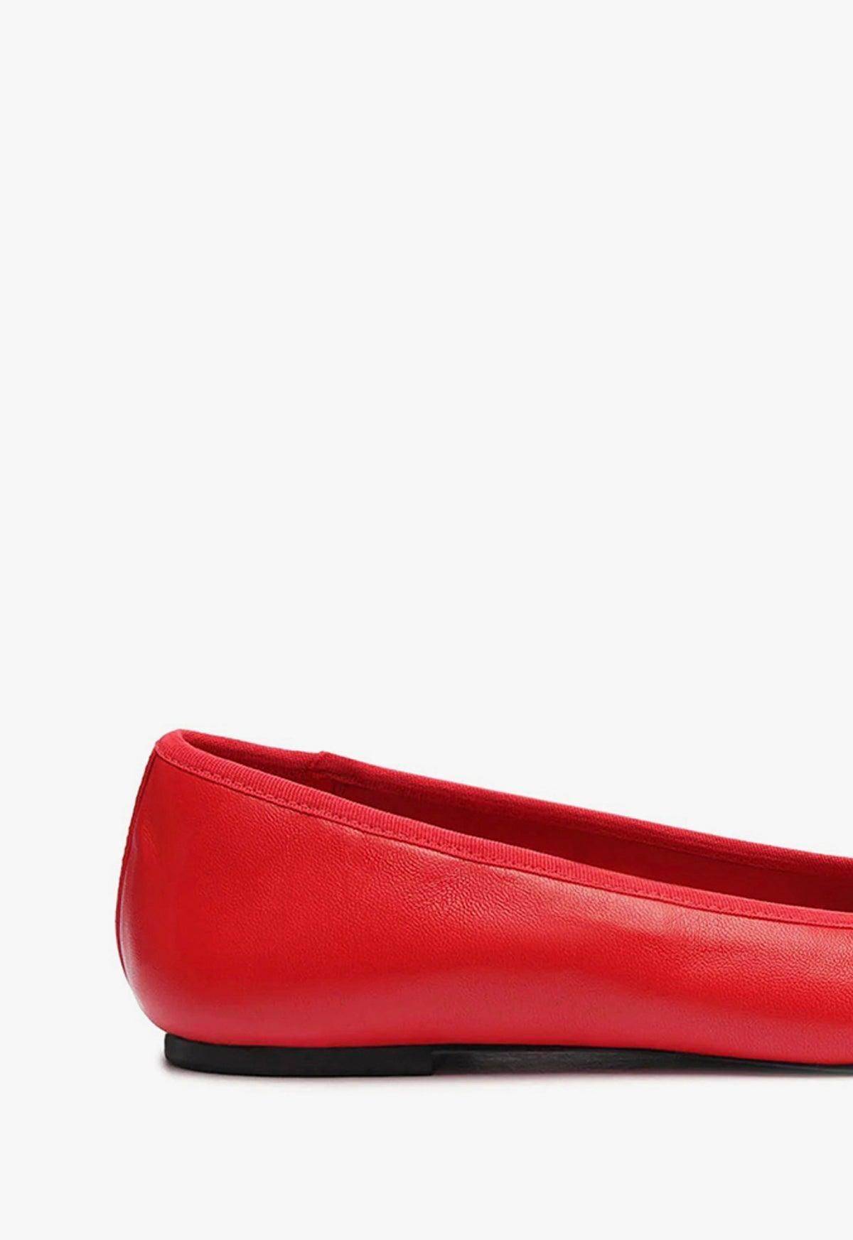 Sae Cap Toe Leather Flat Product Image