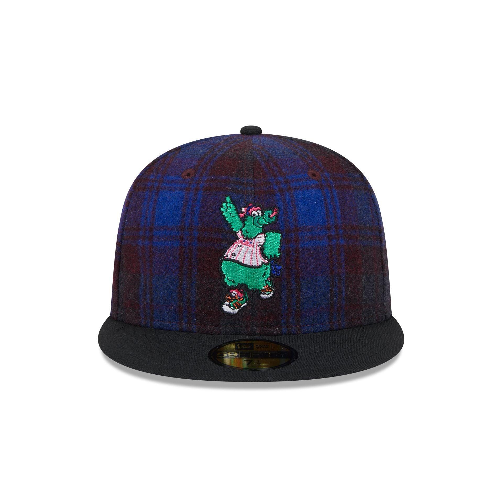 Philadelphia Phillies Mascot Plaid 59FIFTY Fitted Hat Male Product Image