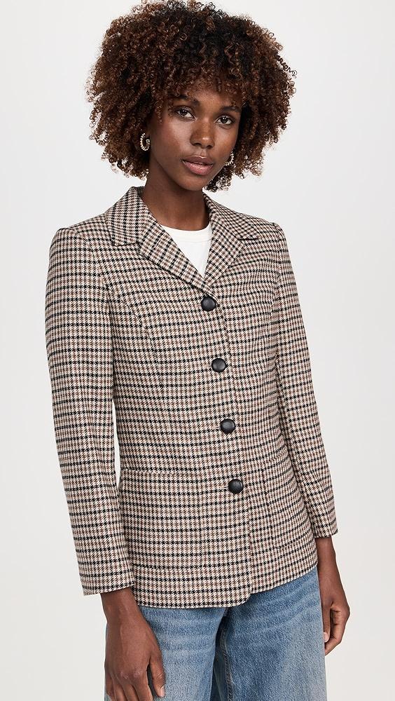 rag & bone Drew Italian Houndstooth Blazer | Shopbop Product Image