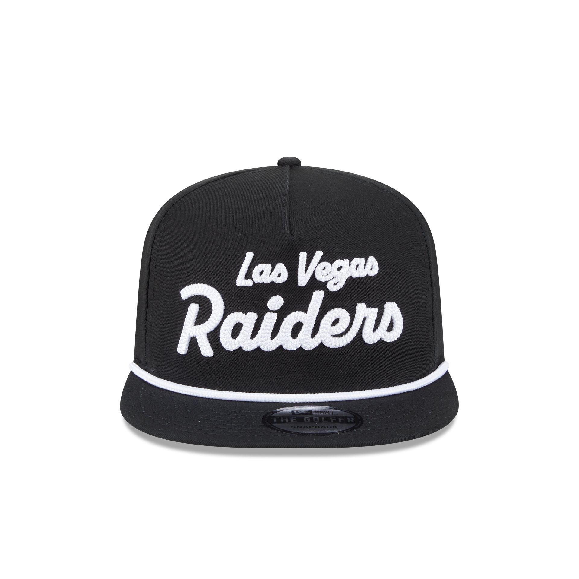 Las Vegas Raiders Team Text Golfer Hat Male Product Image