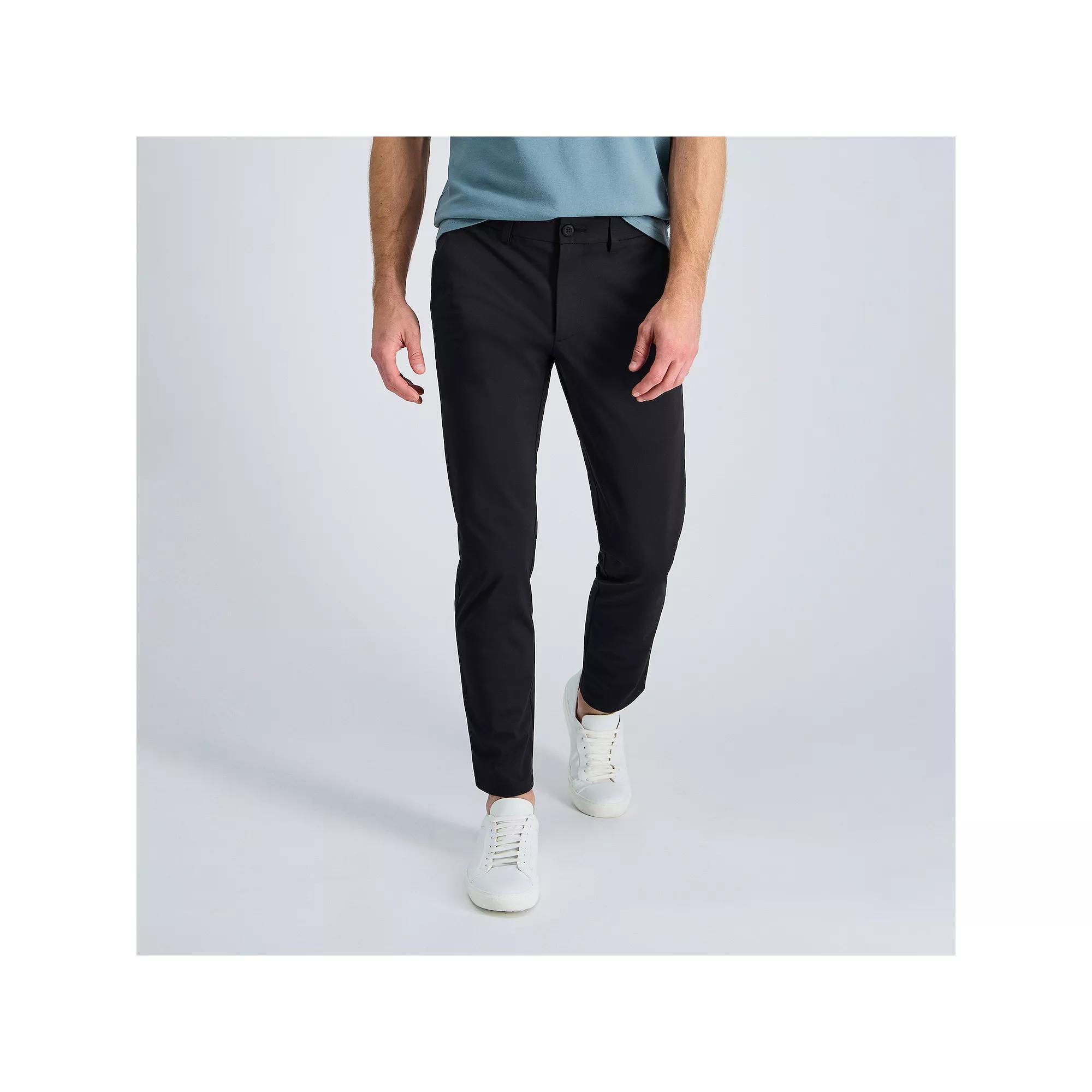 Mens Haggar Sport Travel Performance Straight Fit Flat Front Pants Product Image