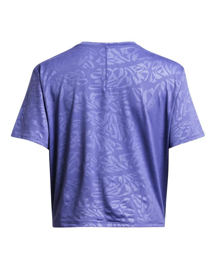 Women's UA Vanish Energy Emboss Crop Short Sleeve Product Image
