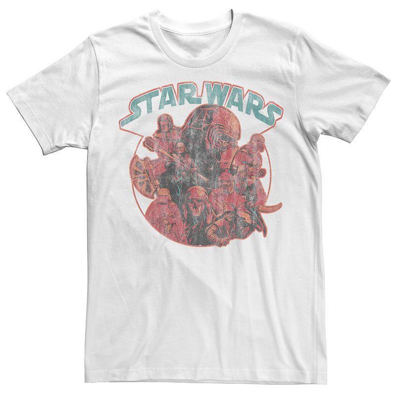 Men's Star Wars The Rise of Skywalker Dark Side Stars Tee, Size: Medium, Black Product Image