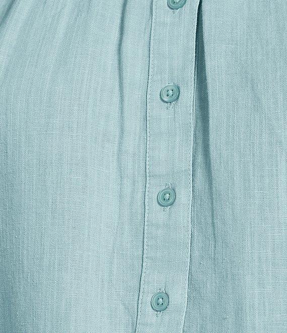 Westbound Cap Sleeve Henley Top Product Image