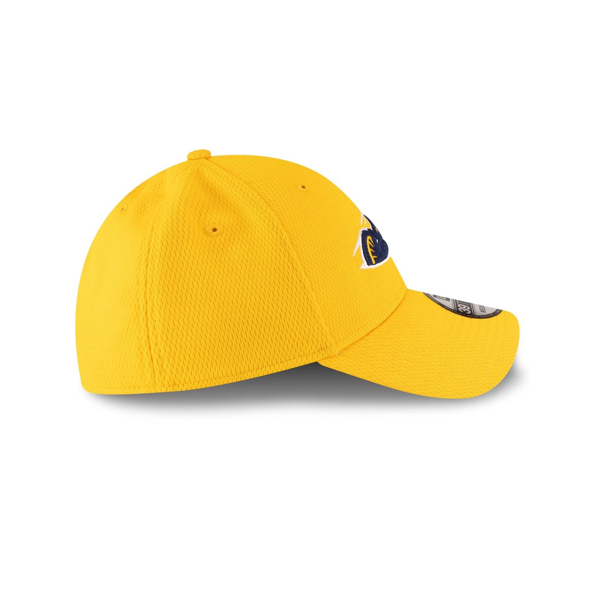 Memphis Showboats Yellow 39THIRTY Stretch Fit Hat Male Product Image