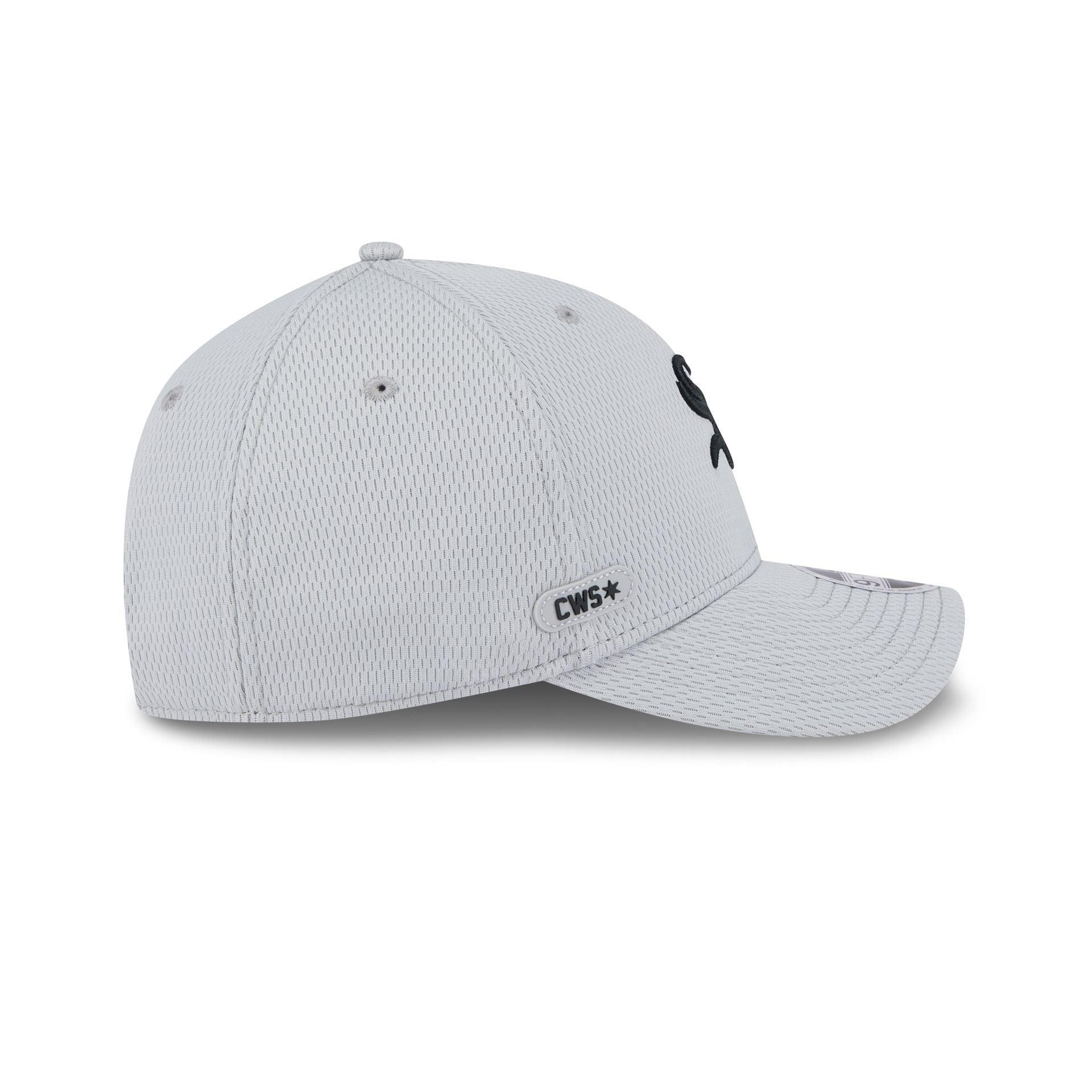 Chicago White Sox 2025 Clubhouse Gray 9FORTY M-Crown Snapback Hat Male Product Image