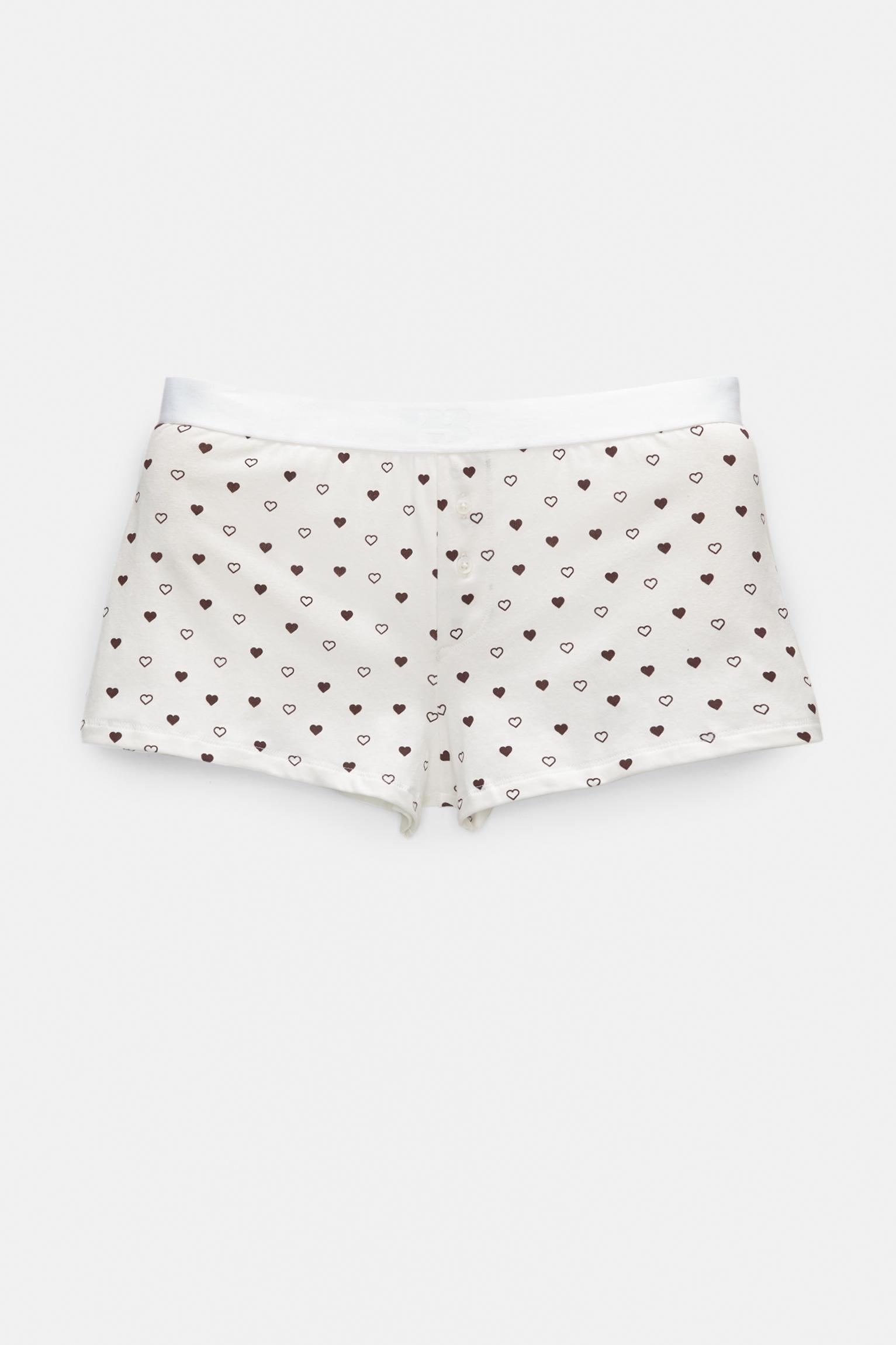Heart print boxer shorts Product Image