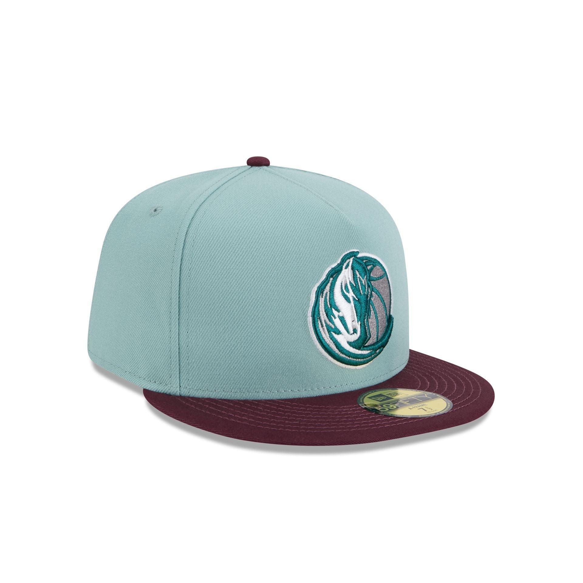 Dallas Mavericks Beach Kiss Blue 59FIFTY A-Frame Fitted Hat Male Product Image