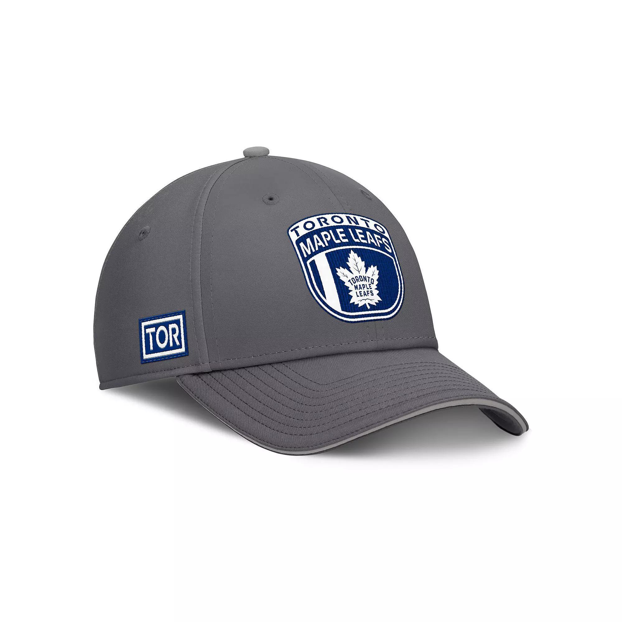 Mens Fanatics Black/Orange Philadelphia Flyers Authentic Pro Rink Flex Hat Product Image