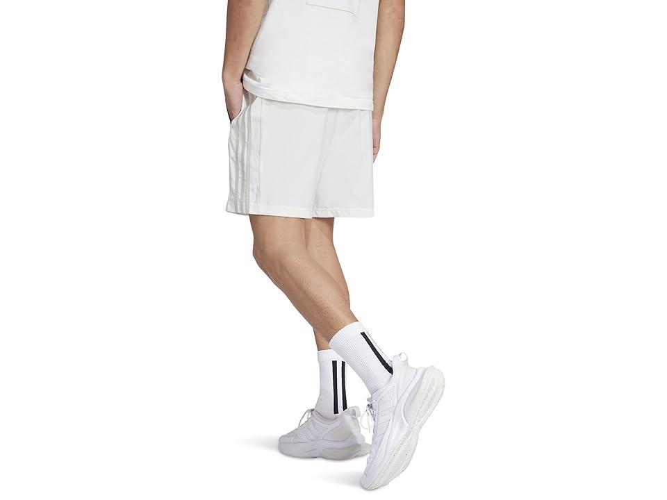 Men's adidas AEROREADY Essentials 9" Chelsea 3-Stripe Shorts, Size: XXL, Off White Product Image