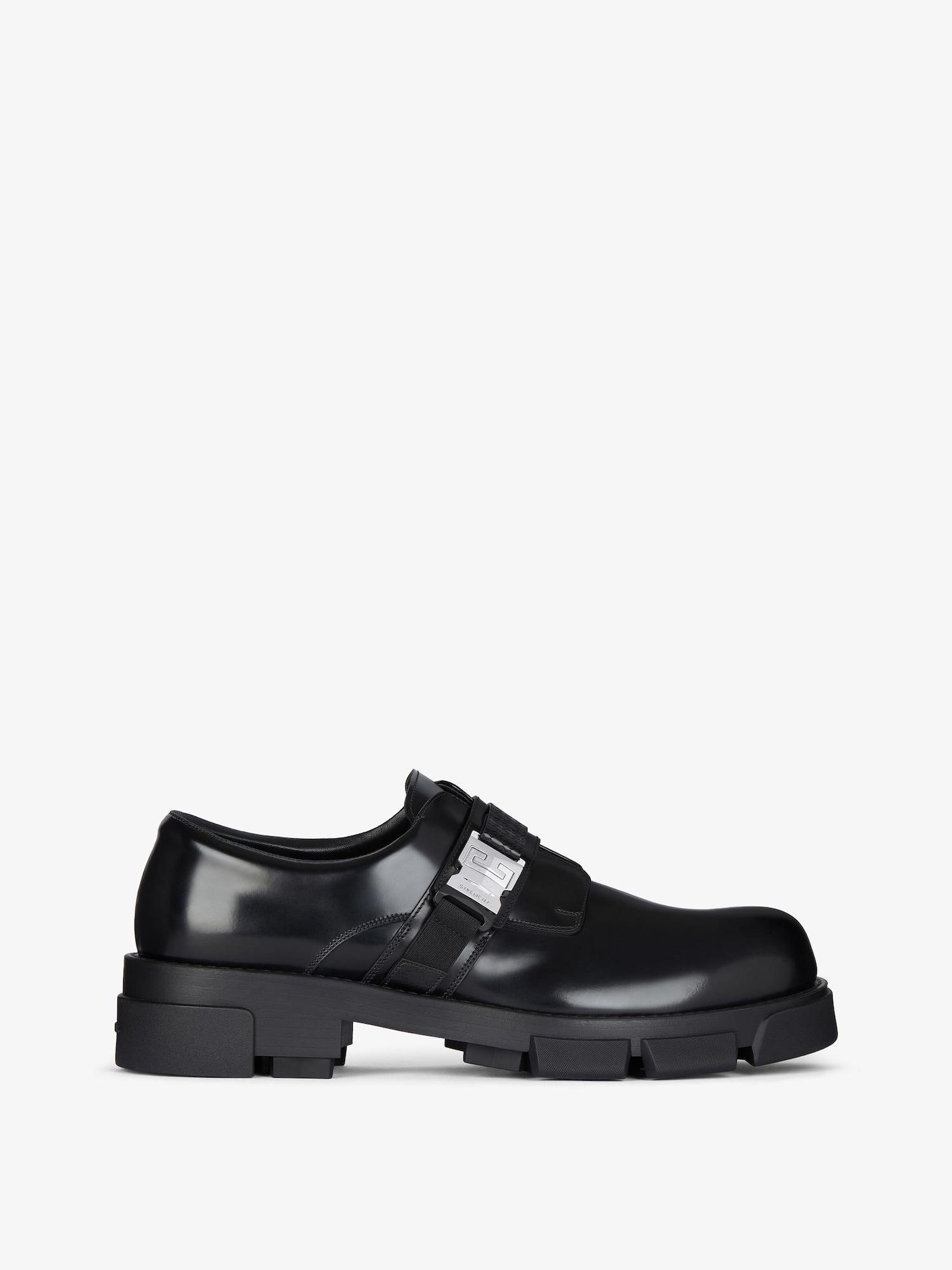 Terra derbies in leather Product Image