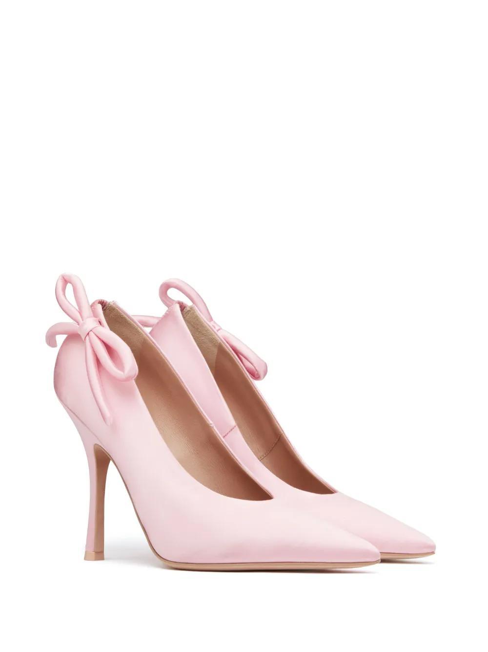 Nite-Out 110mm satin pumps Product Image