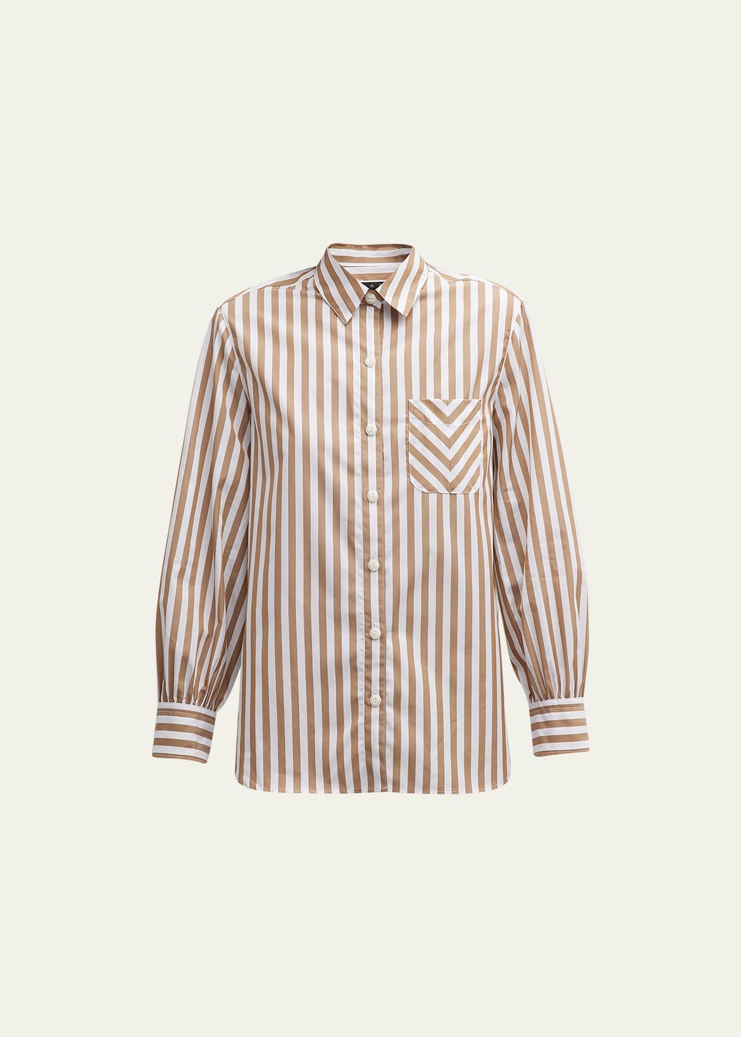 rag & bone Maxine Cotton Button Down Shirt Product Image