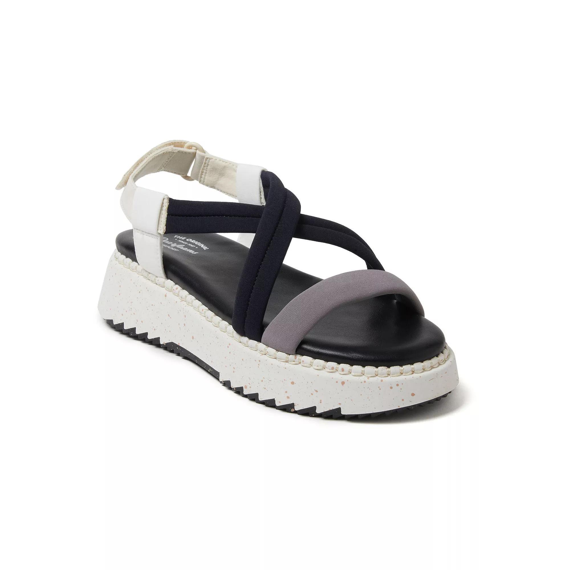 Original Comfort by Dearfoams Daylen Women's Platform Sandals, Size: 9, Beige Product Image
