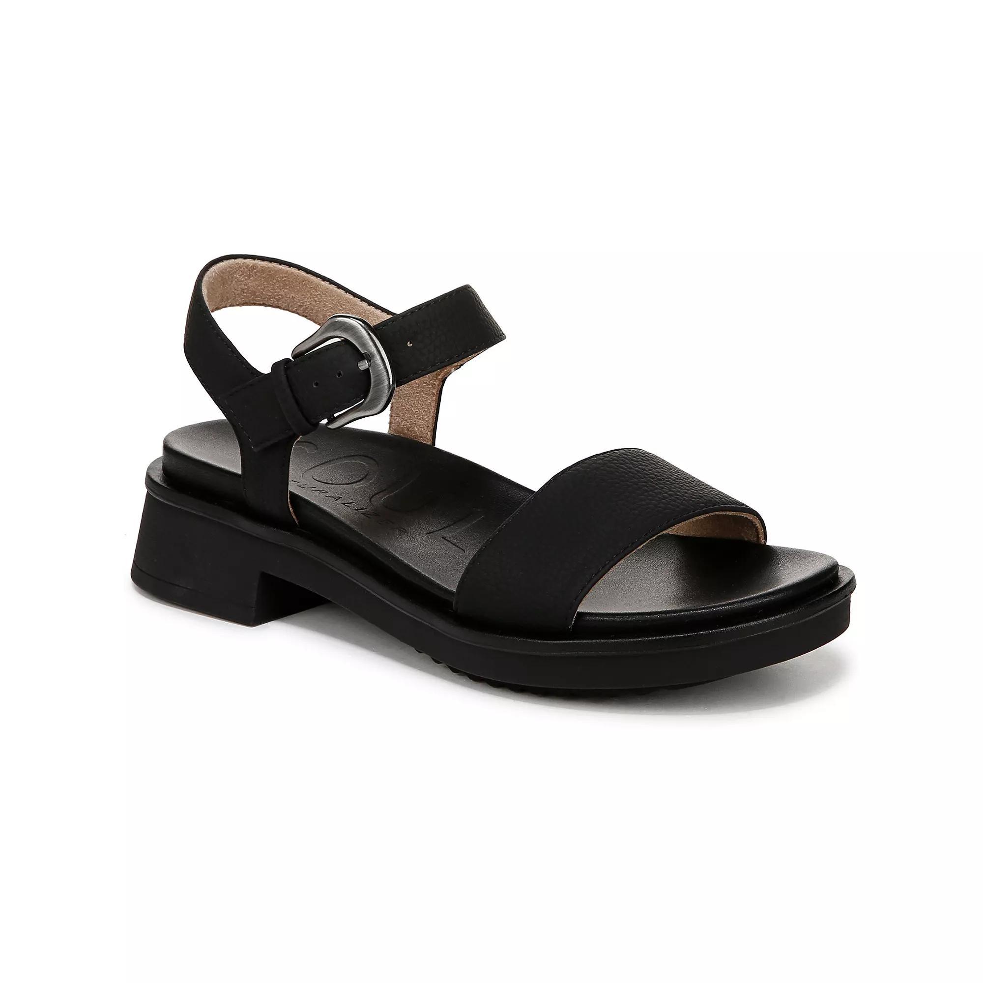 SOUL Naturalizer Emma Women's Strappy Sandals, Size: 9, Black Product Image