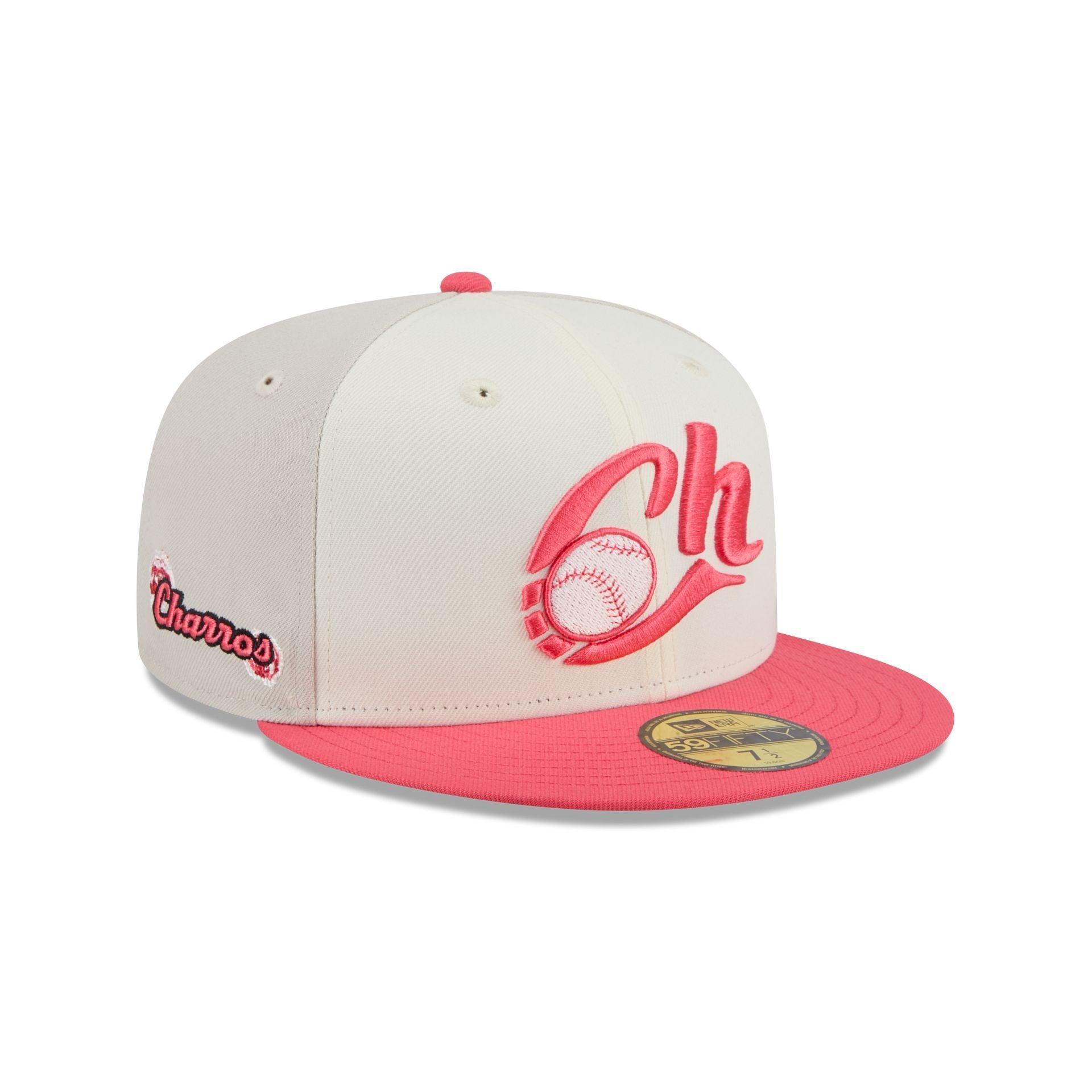 Charros de Jalisco Two-Tone Coral 59FIFTY Fitted Hat Male Product Image