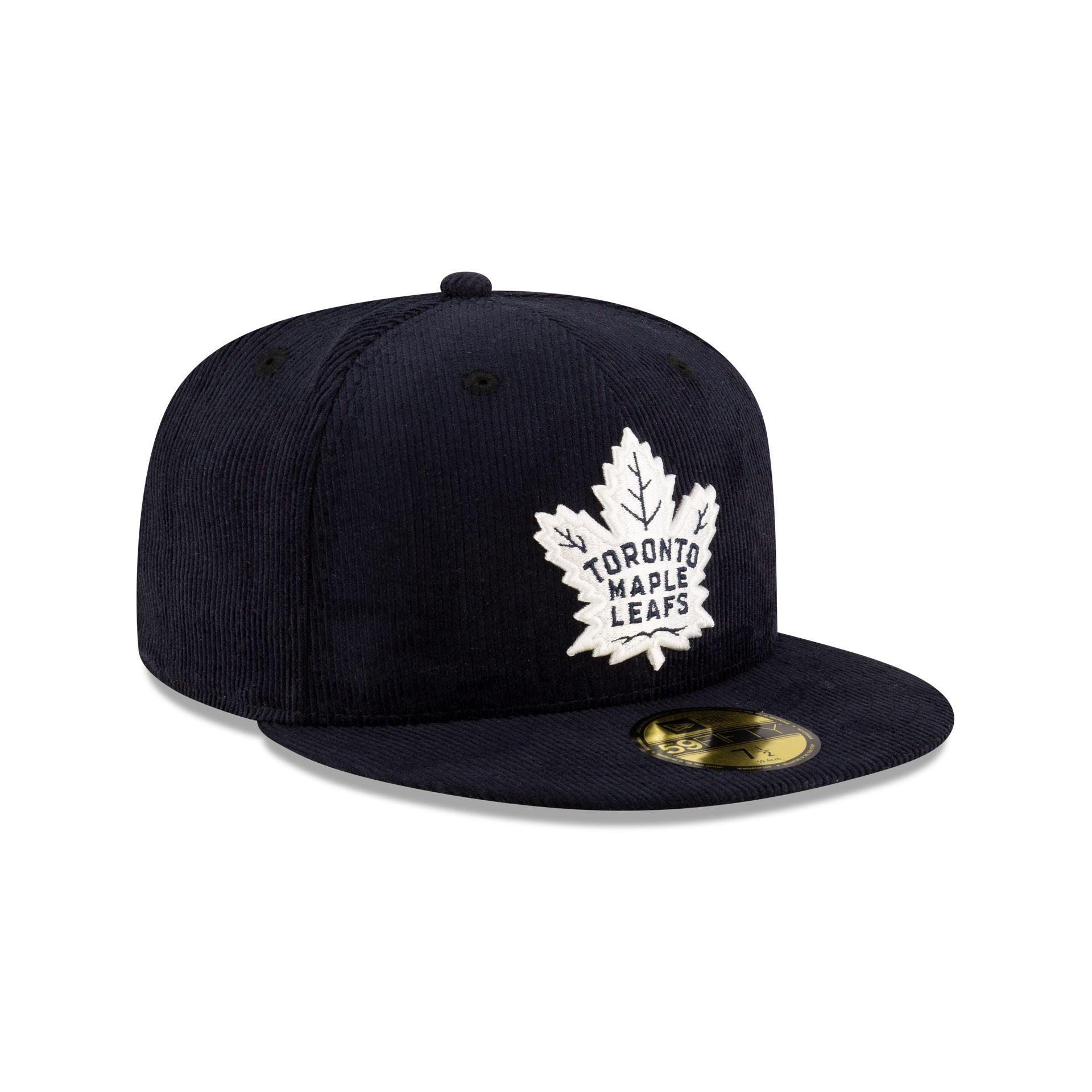 Just Caps Corduroy Toronto Maple Leafs 59FIFTY Fitted Hat Male Product Image