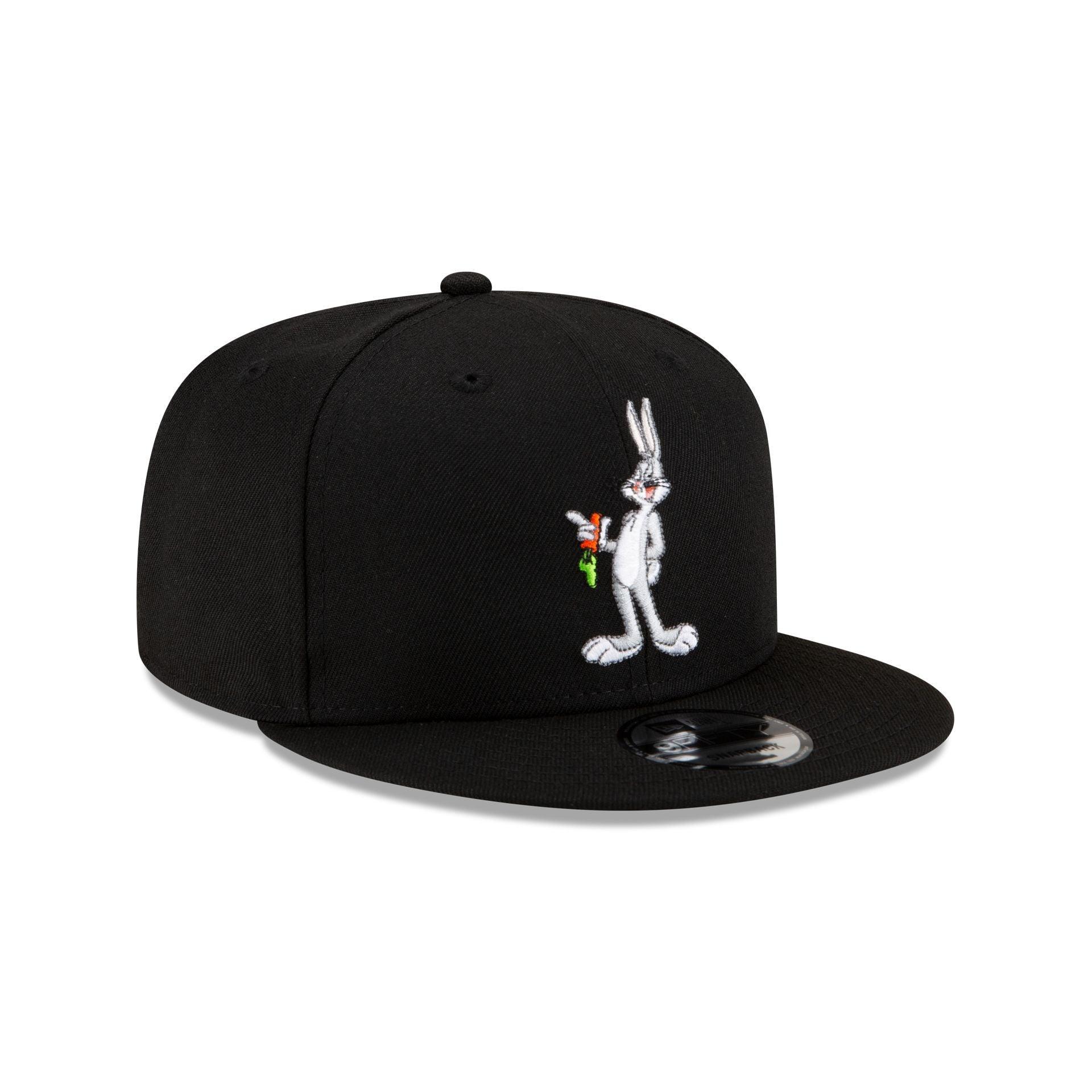 Los Angeles Dodgers Basic Black on Black 9FIFTY Snapback Hat Male Product Image