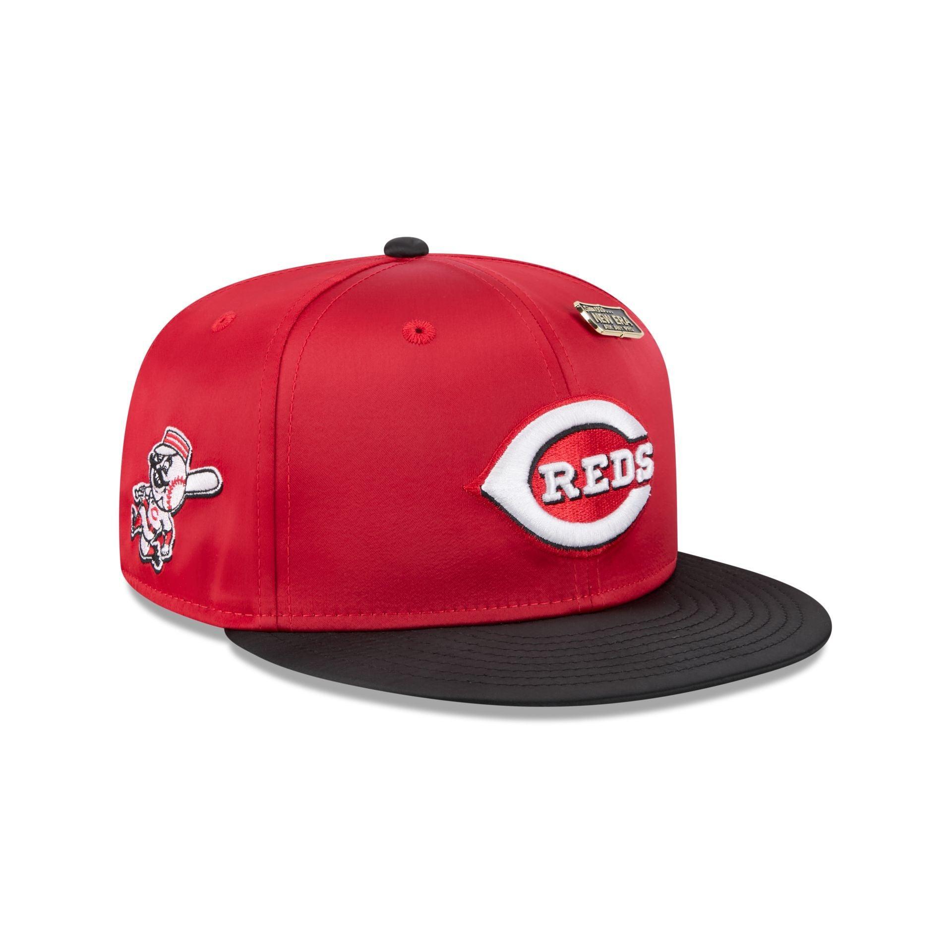Cincinnati Reds Spring Satin 59FIFTY Fitted Hat Male Product Image