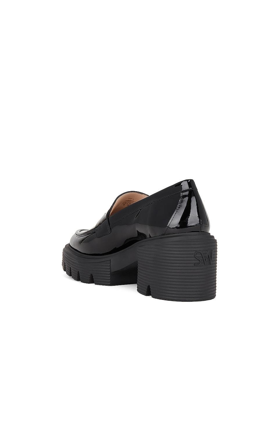 Soho Patent Lug-Sole Penny Loafers Product Image