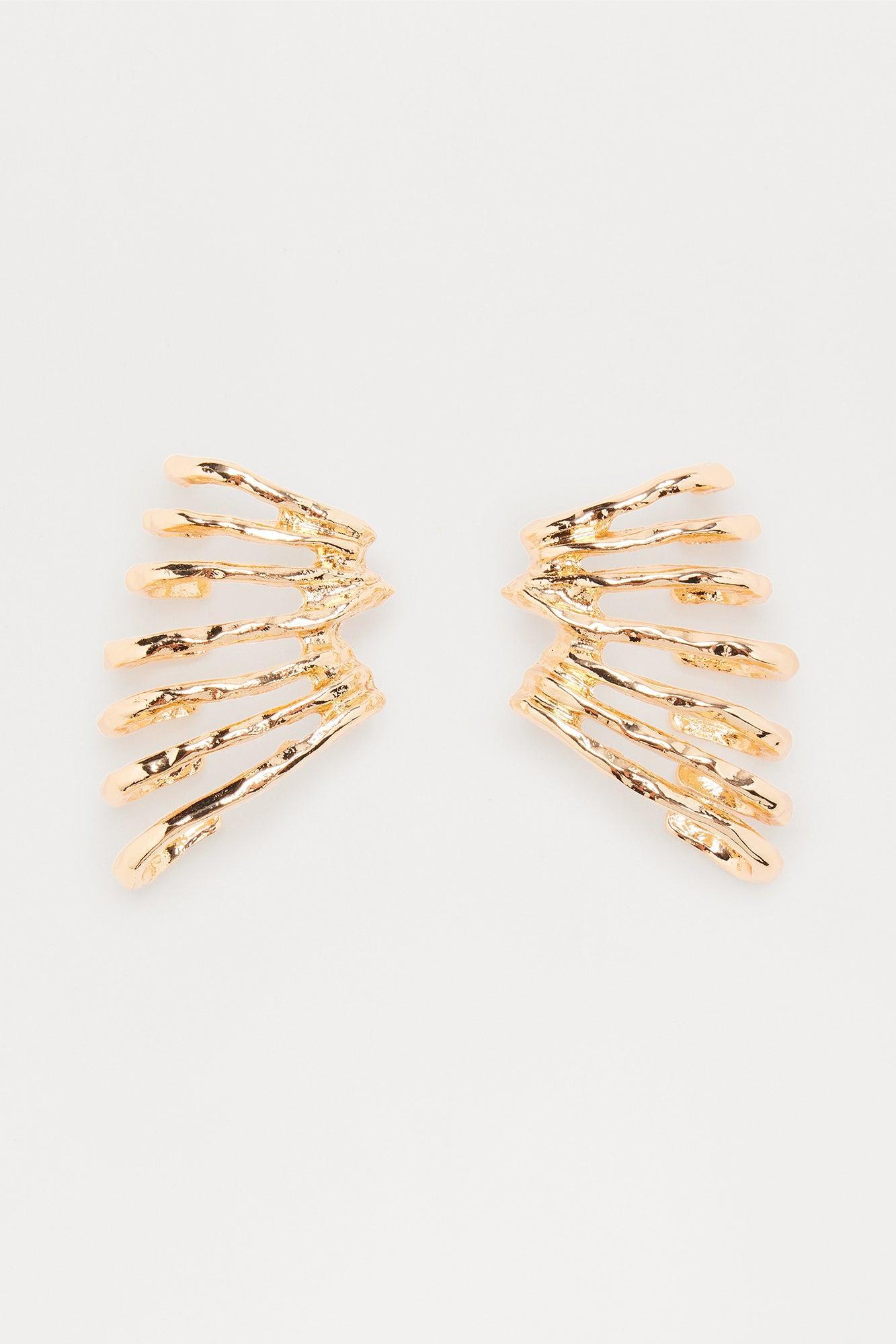 All Sorts Drop Earrings  - Gold Female Product Image