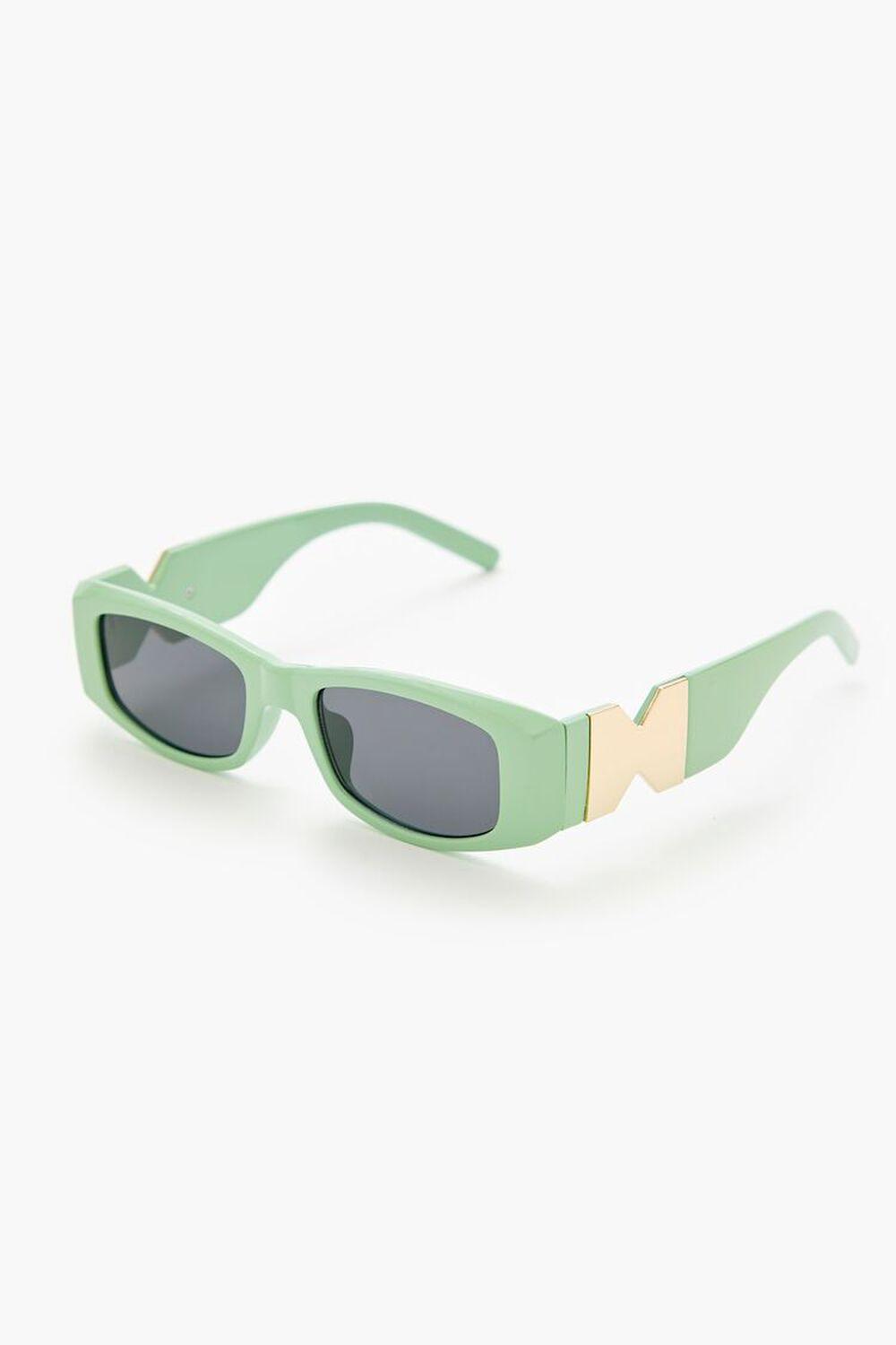 Slim Rectangular Sunglasses | Forever 21 Product Image