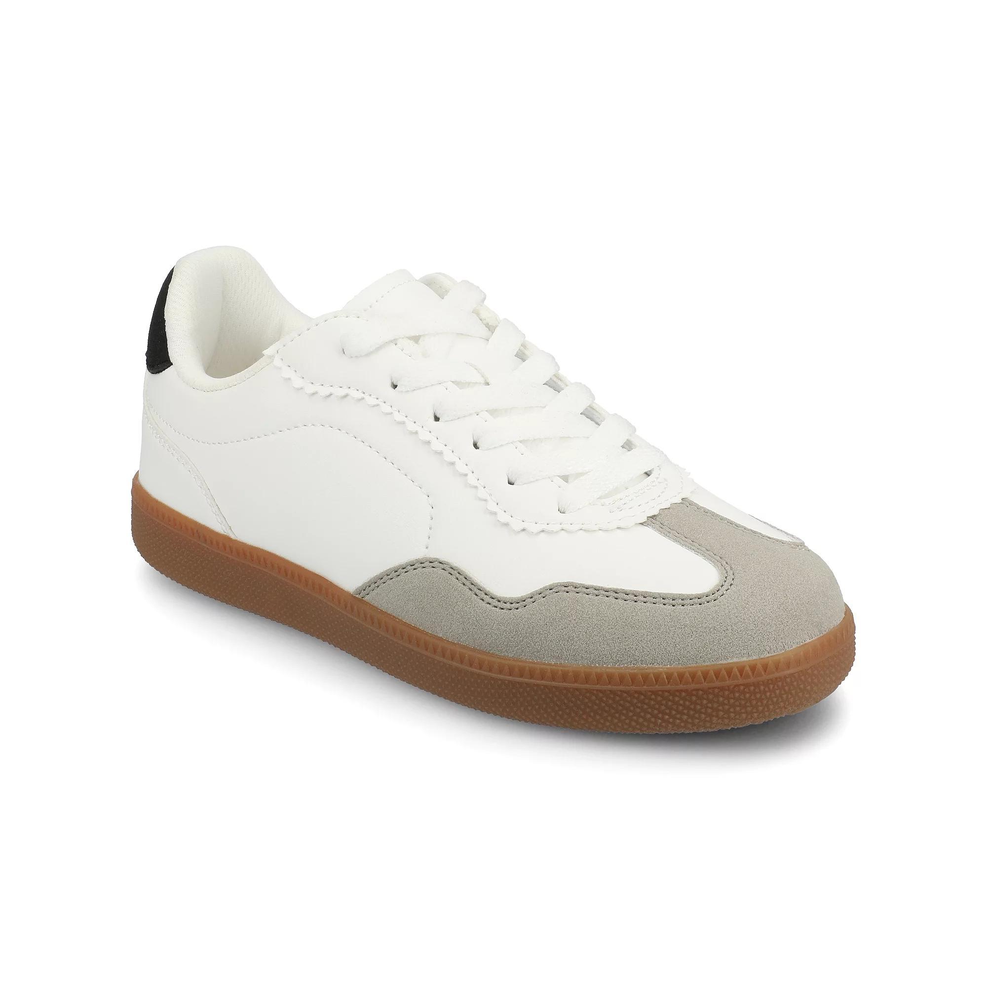 Journee Lummie Womens Casual Lace-Up Sneakers Product Image