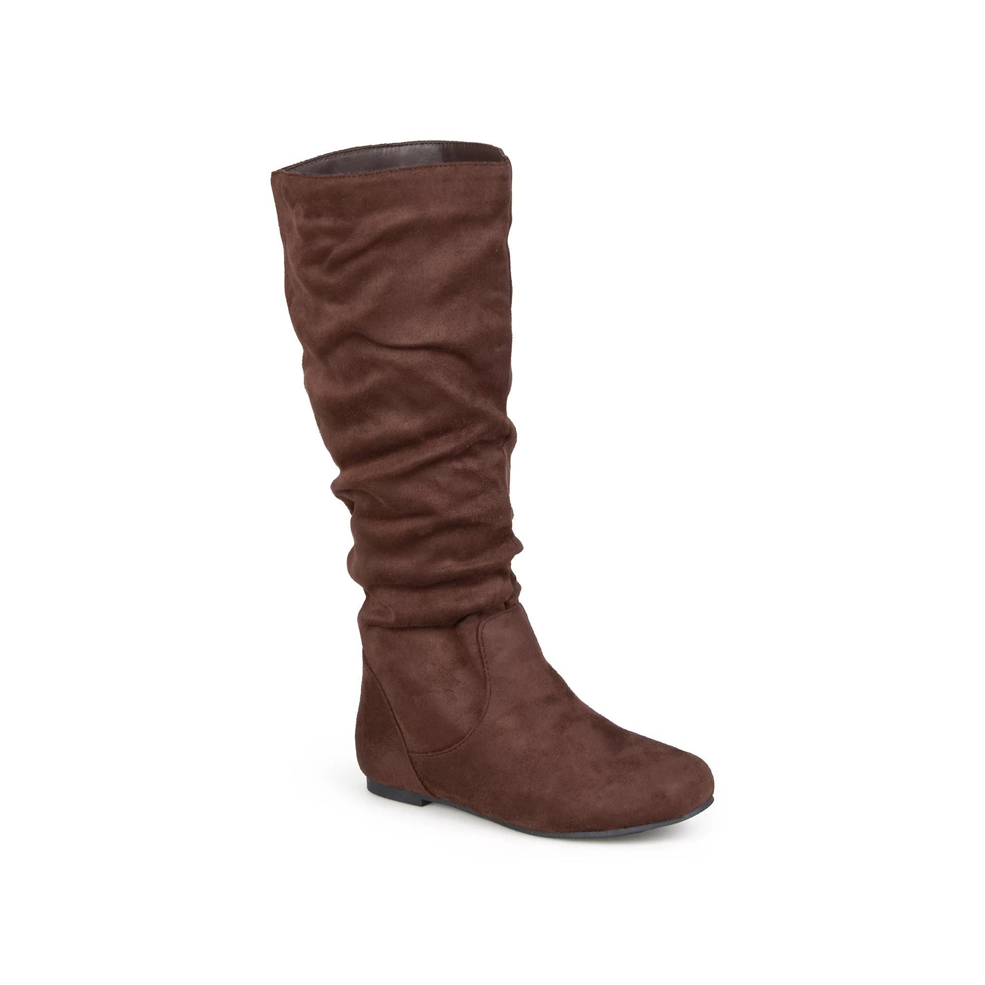 Journee Rebecca Women's Tall Boots, Girl's, Size: 7.5 Wc, Brown Product Image