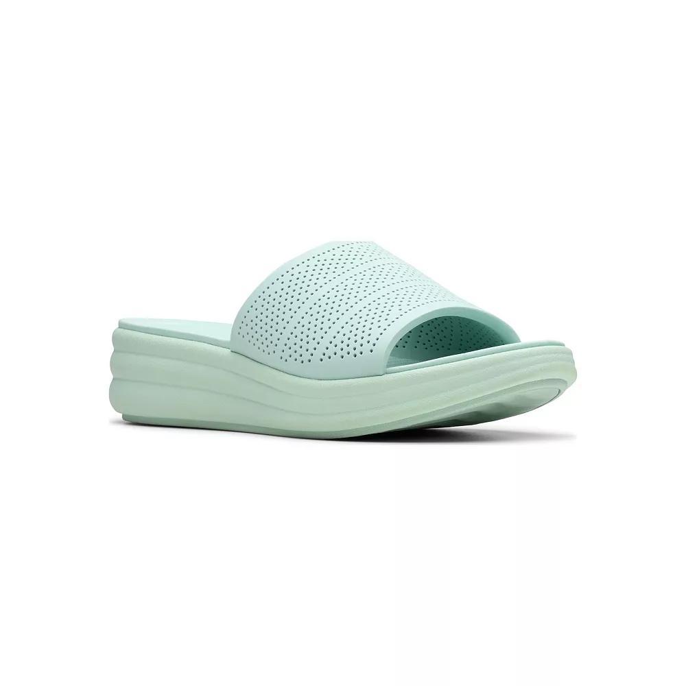 Clarks® Drift Twist Women's Sandals, Size: 6, Green Product Image