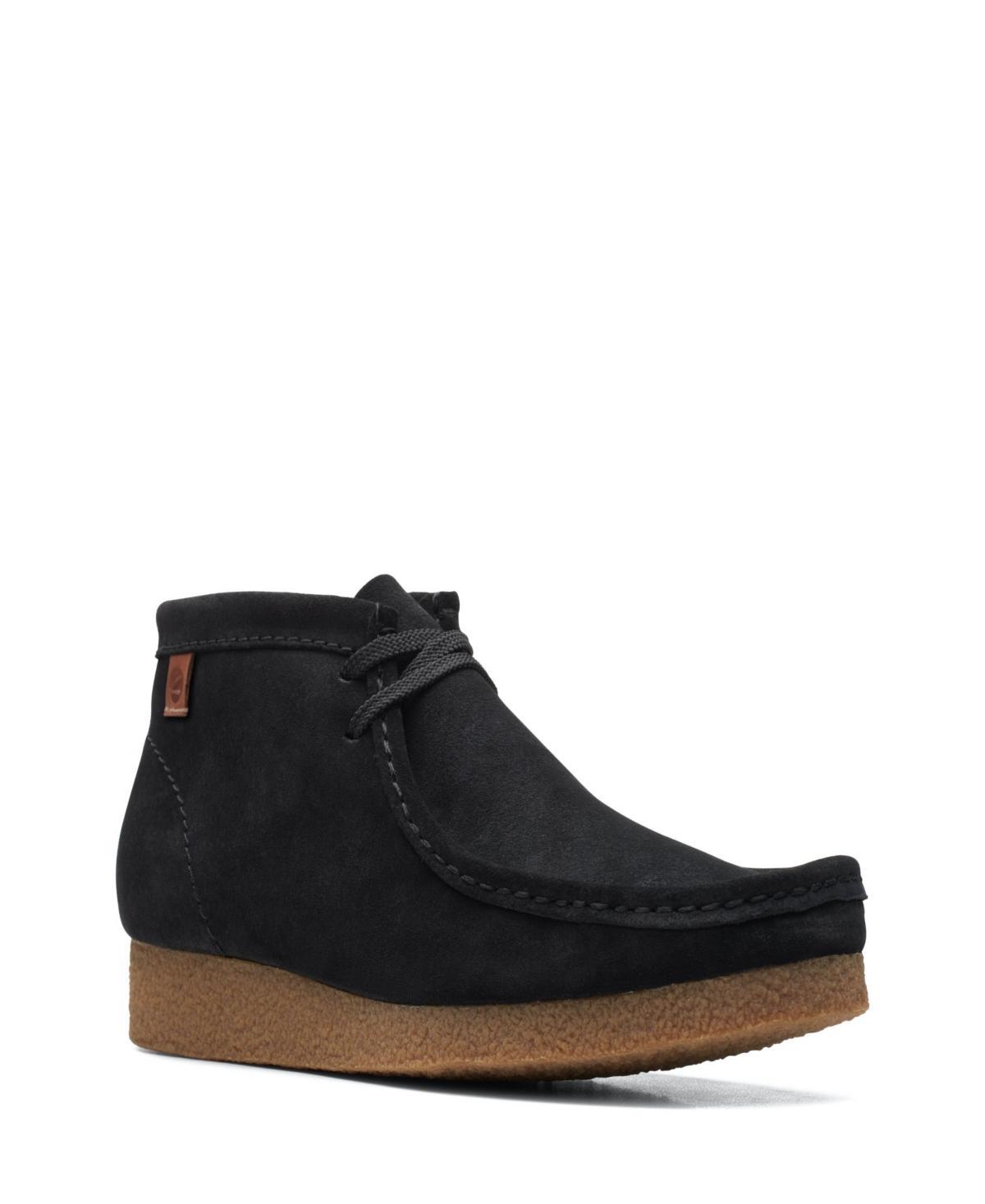 Clarks® Shacre Men's Suede Chukka Boots, Size: 7.5, Black Suede Product Image