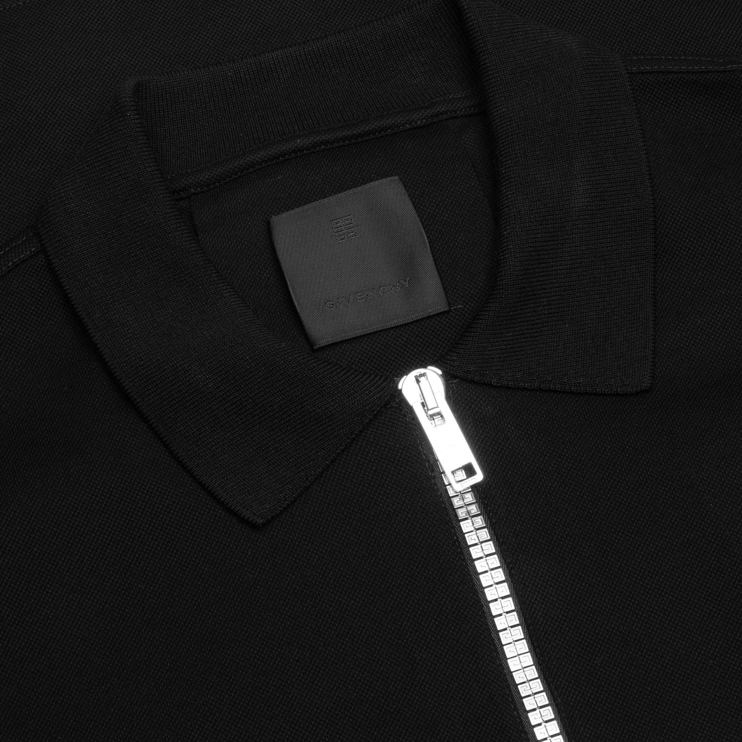 Classic Fit Polo w/ Branding - Black Male Product Image
