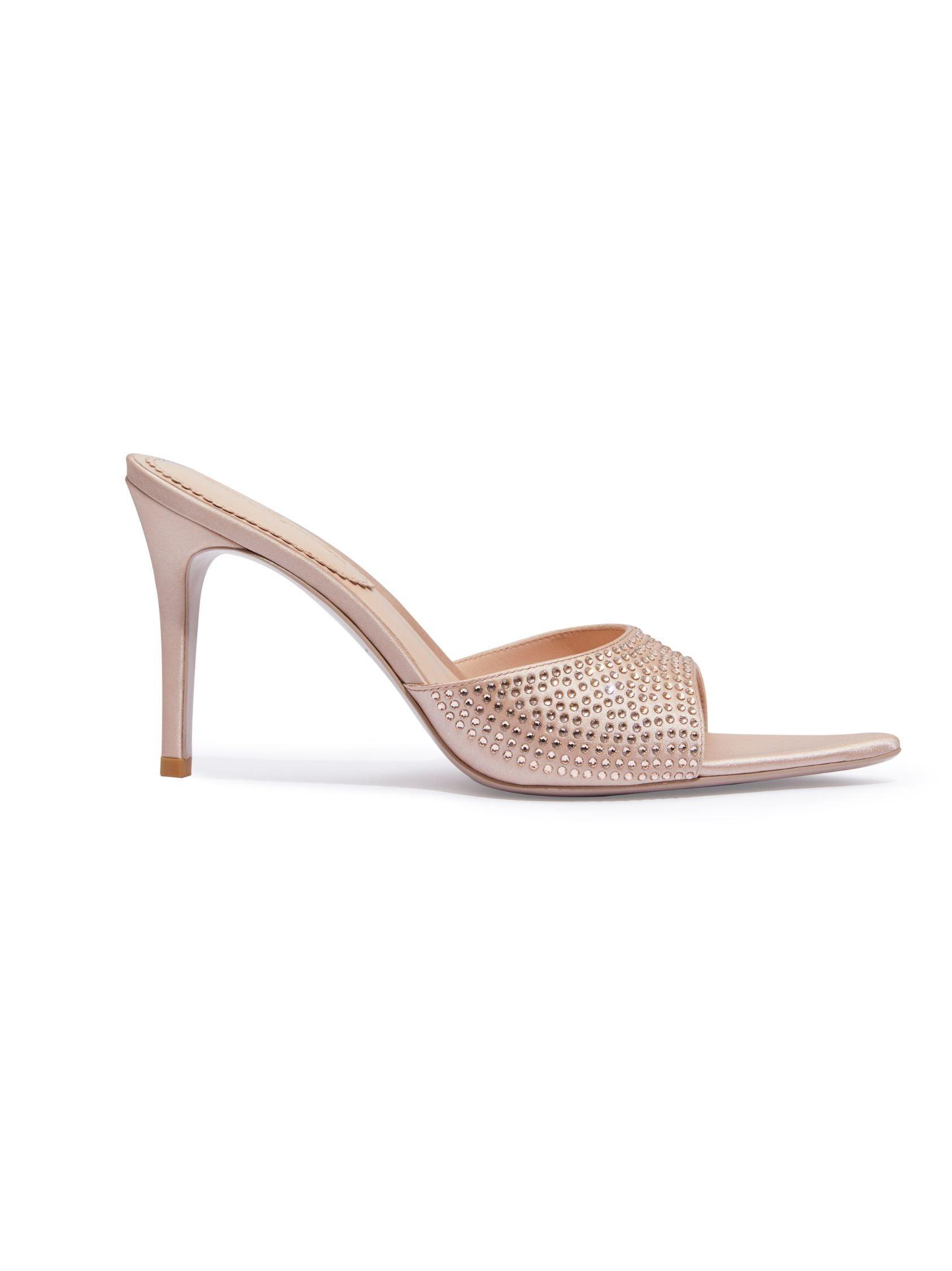 Kate Diamond Heels (Champagne) (Final Sale) Product Image