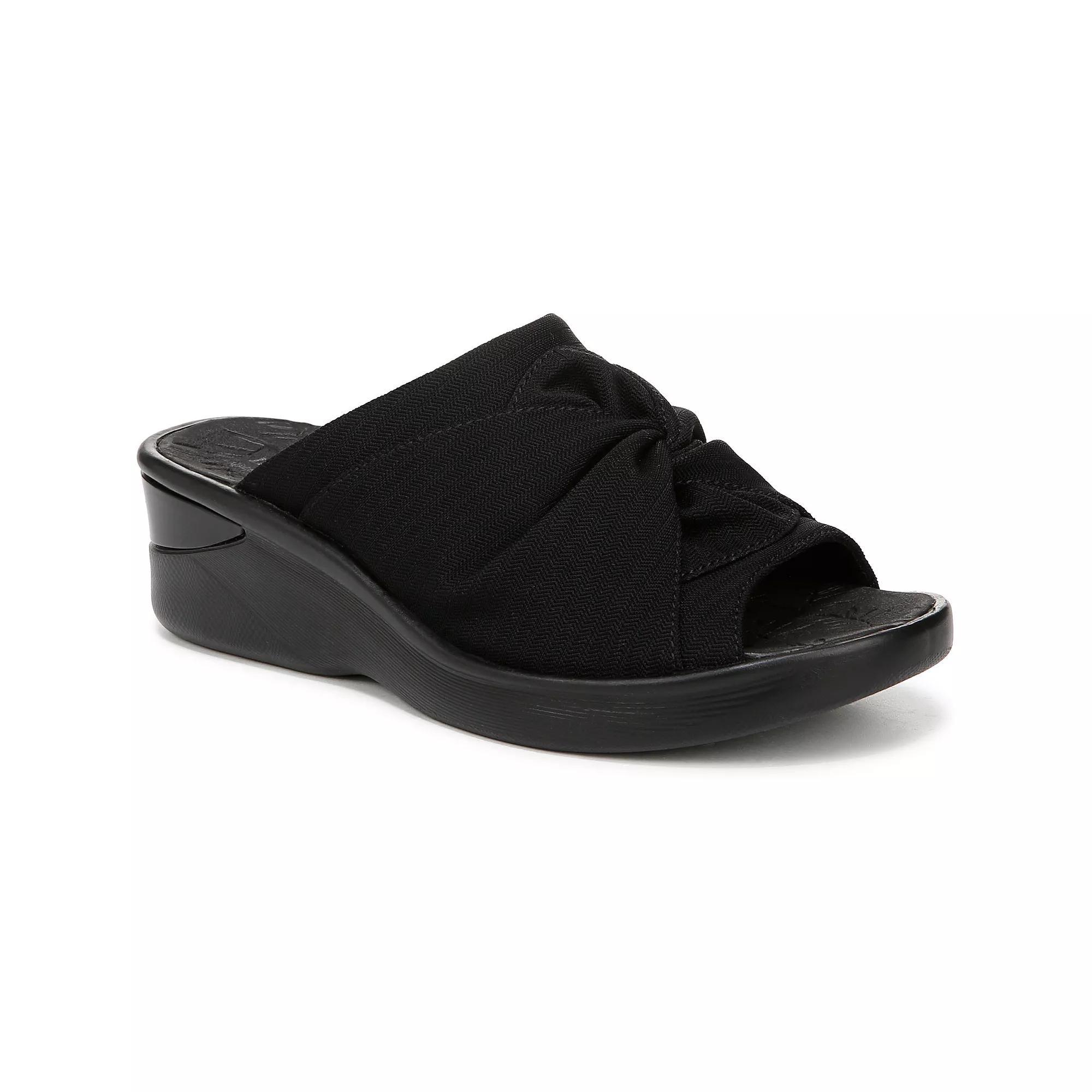 LifeStride Smile 3 Women's Wedge Sandals, Size: 9, Black Product Image