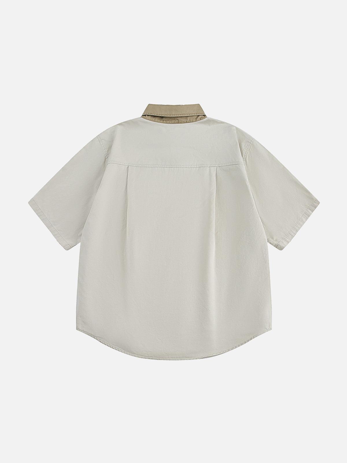 Aelfric Eden Basic Oversized Short Sleeve Shirt Product Image